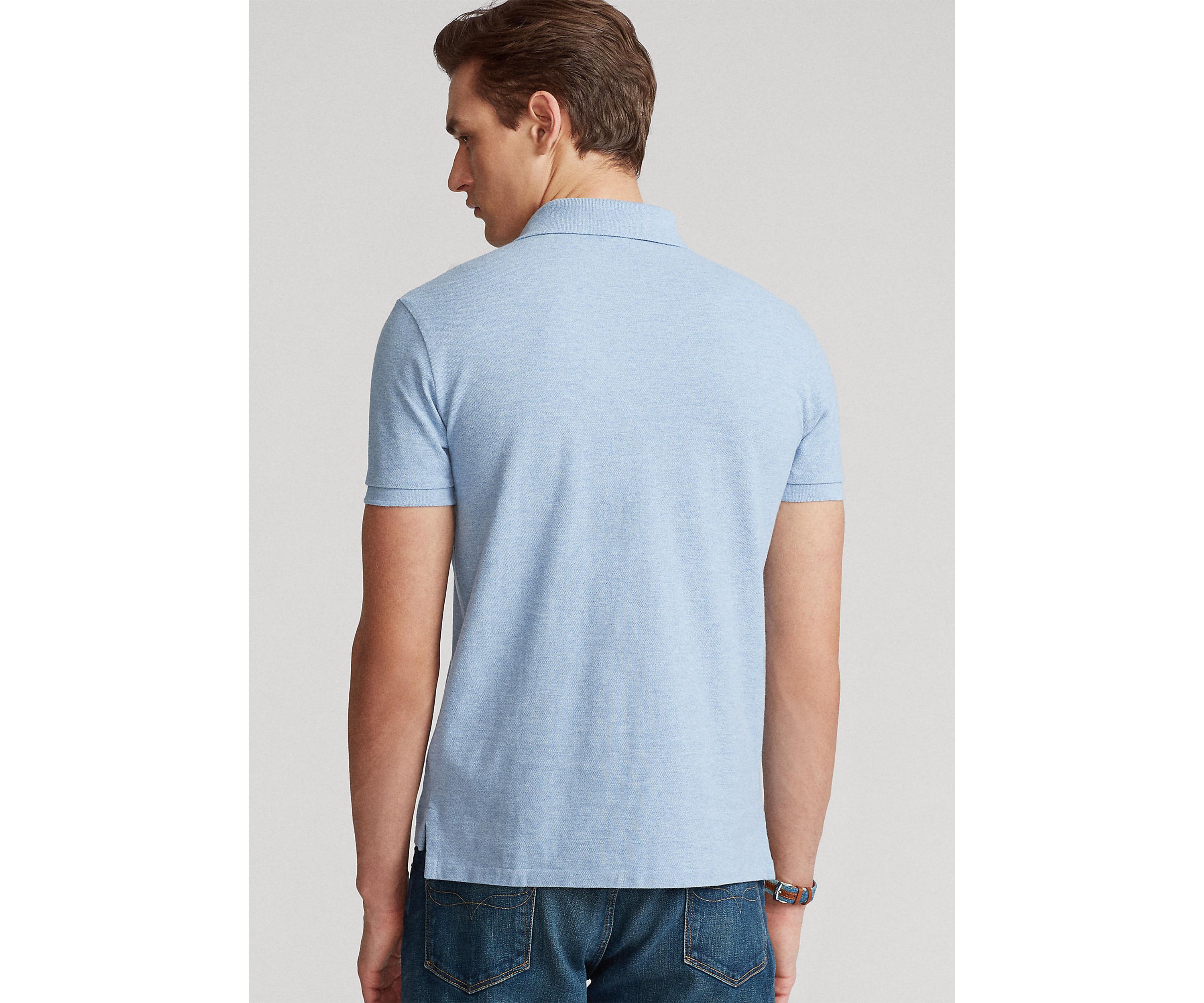 Custom Slim Fit Mesh Polo