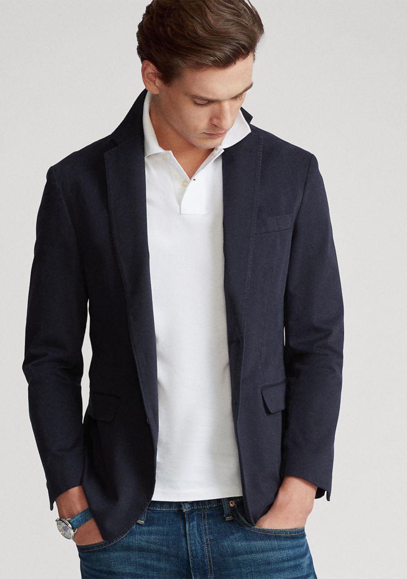 Custom Slim Fit Mesh Polo