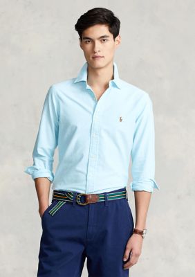 Polo Ralph Lauren Men's The Iconic Oxford Shirt, Blue, 2XL