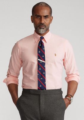 Polo Ralph Lauren Men's The Iconic Oxford Shirt, Pink, 2XL