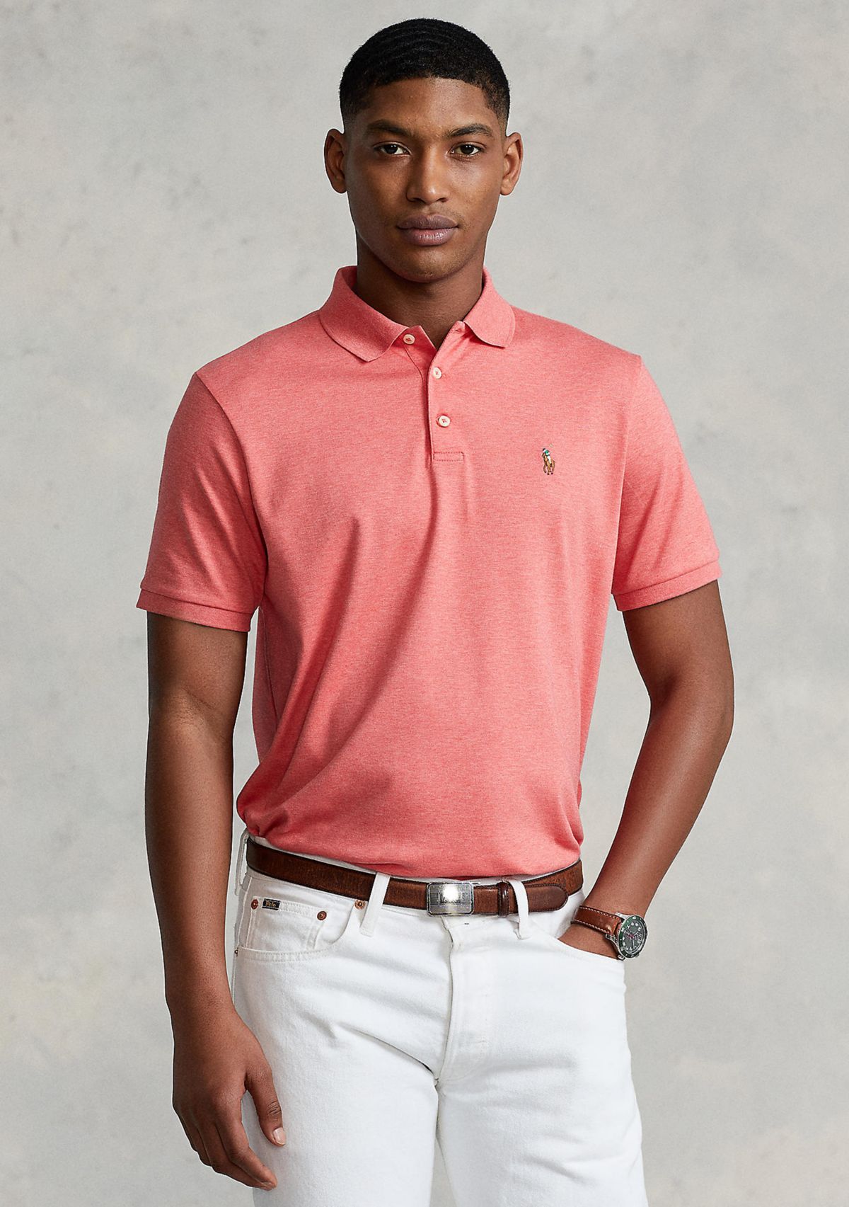 Classic Fit Soft Cotton Polo Shirt	