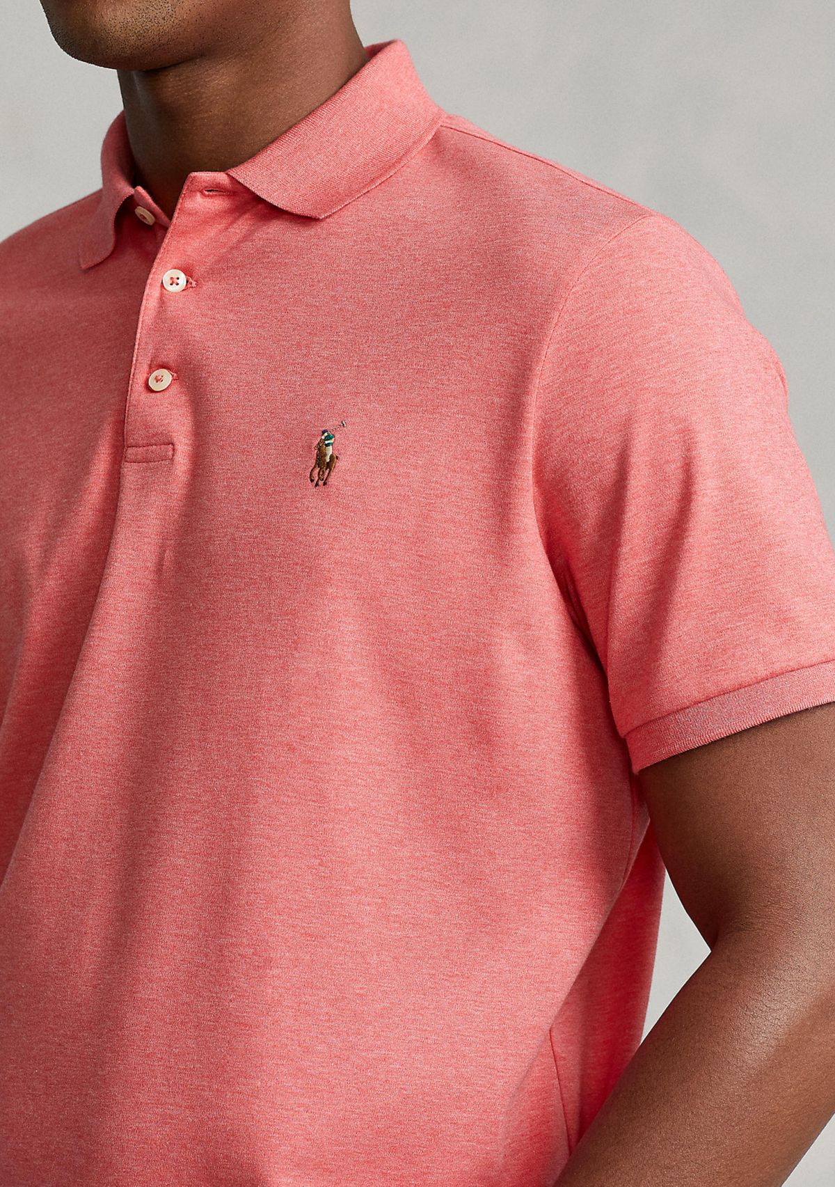 Classic Fit Soft Cotton Polo Shirt	