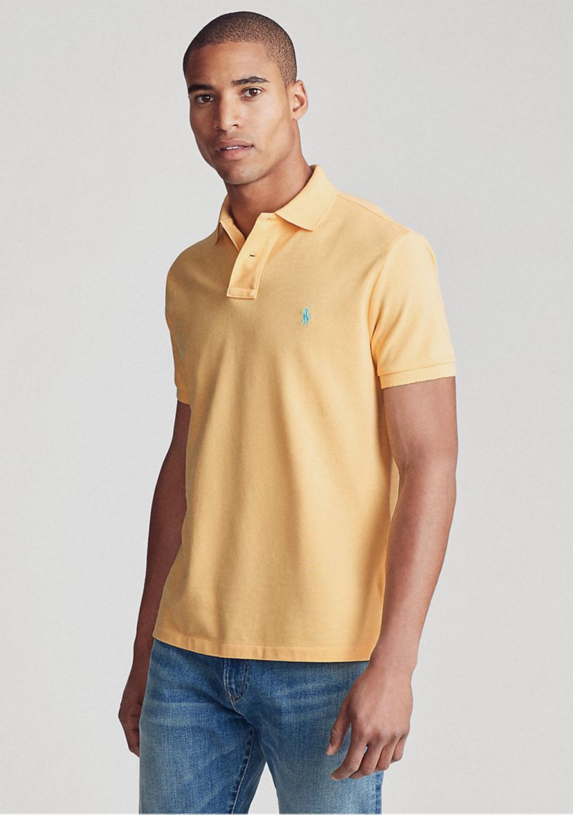 Classic Fit Mesh Polo Shirt
