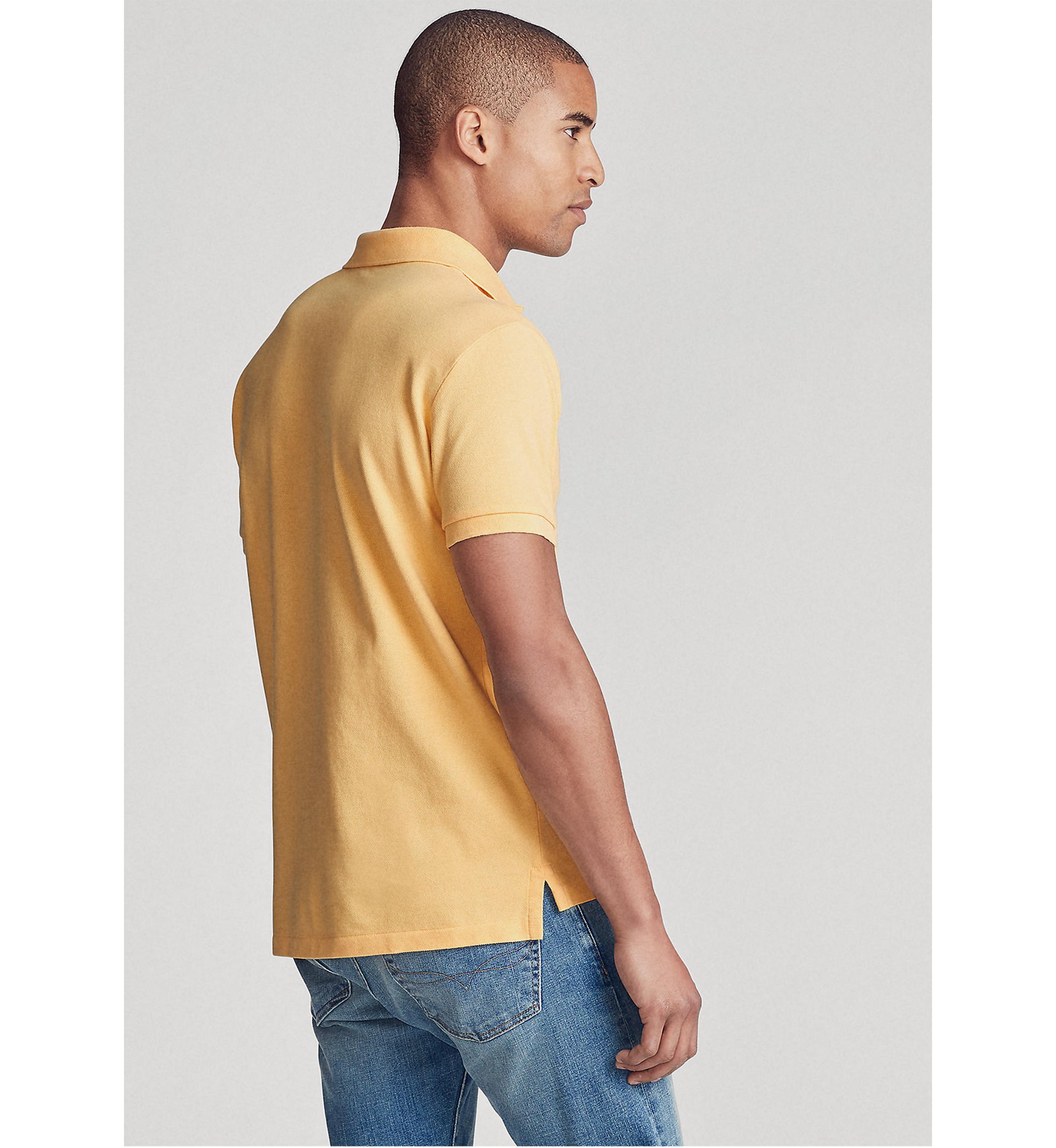 Classic Fit Mesh Polo Shirt