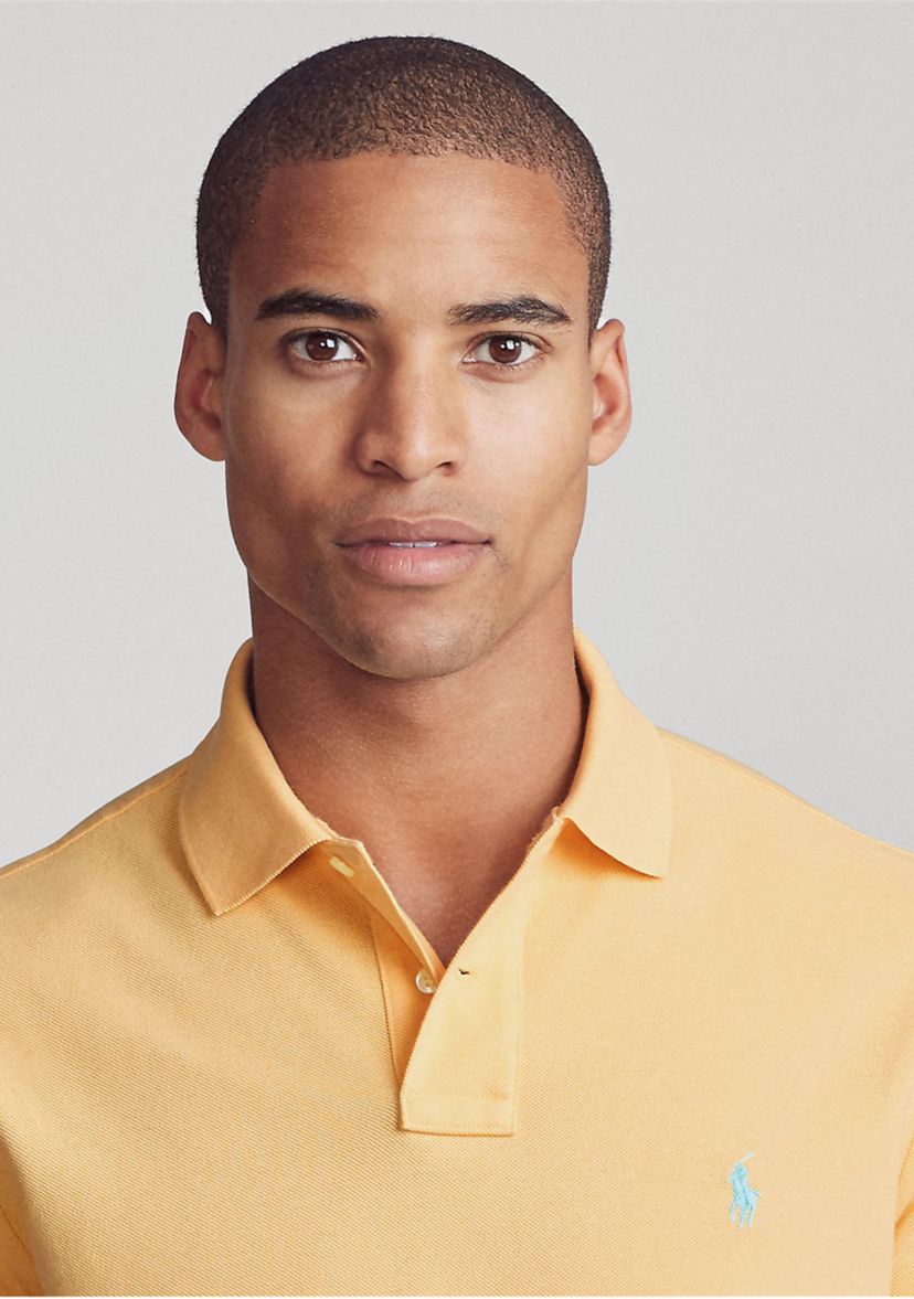 Classic Fit Mesh Polo Shirt