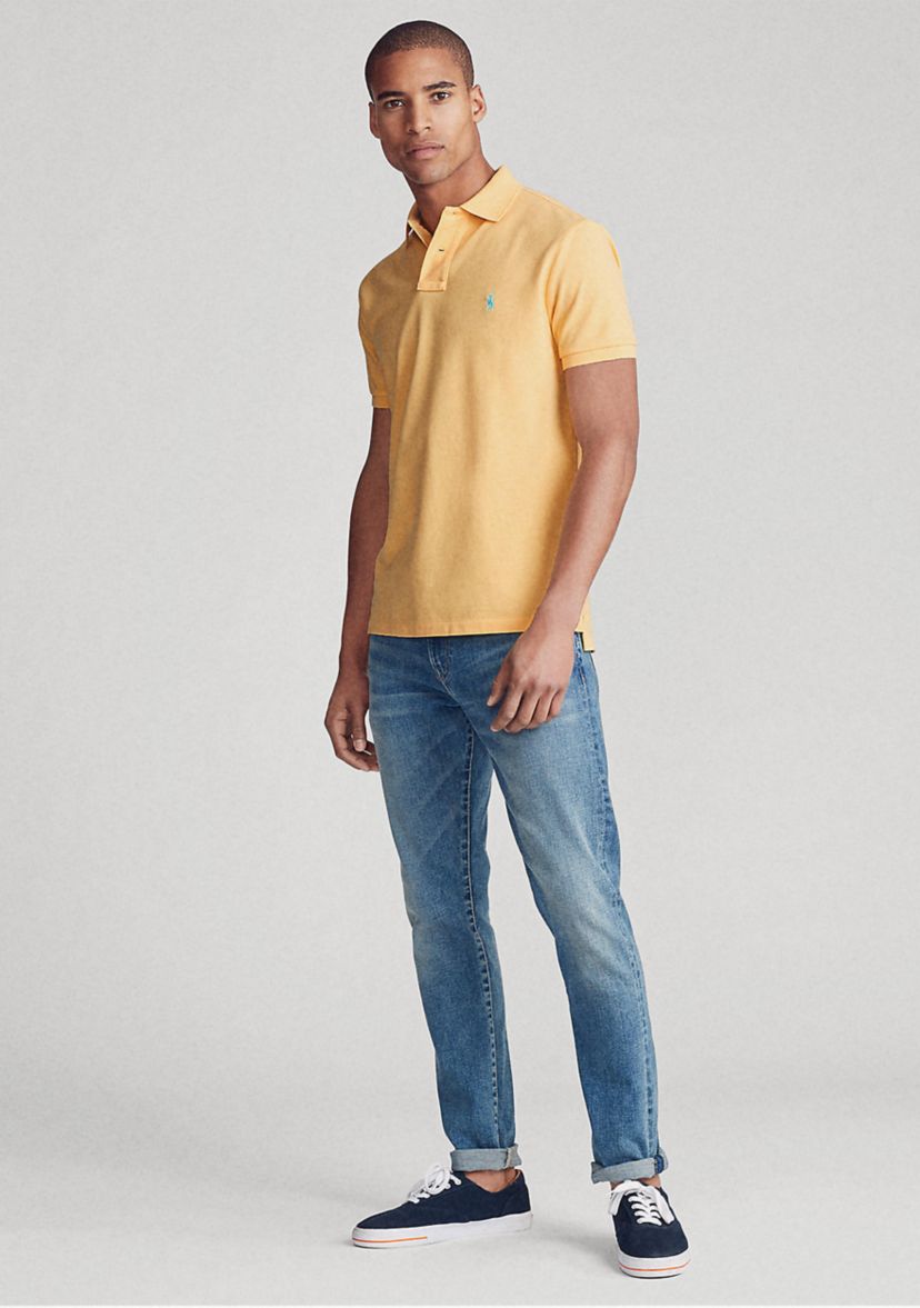 Classic Fit Mesh Polo Shirt