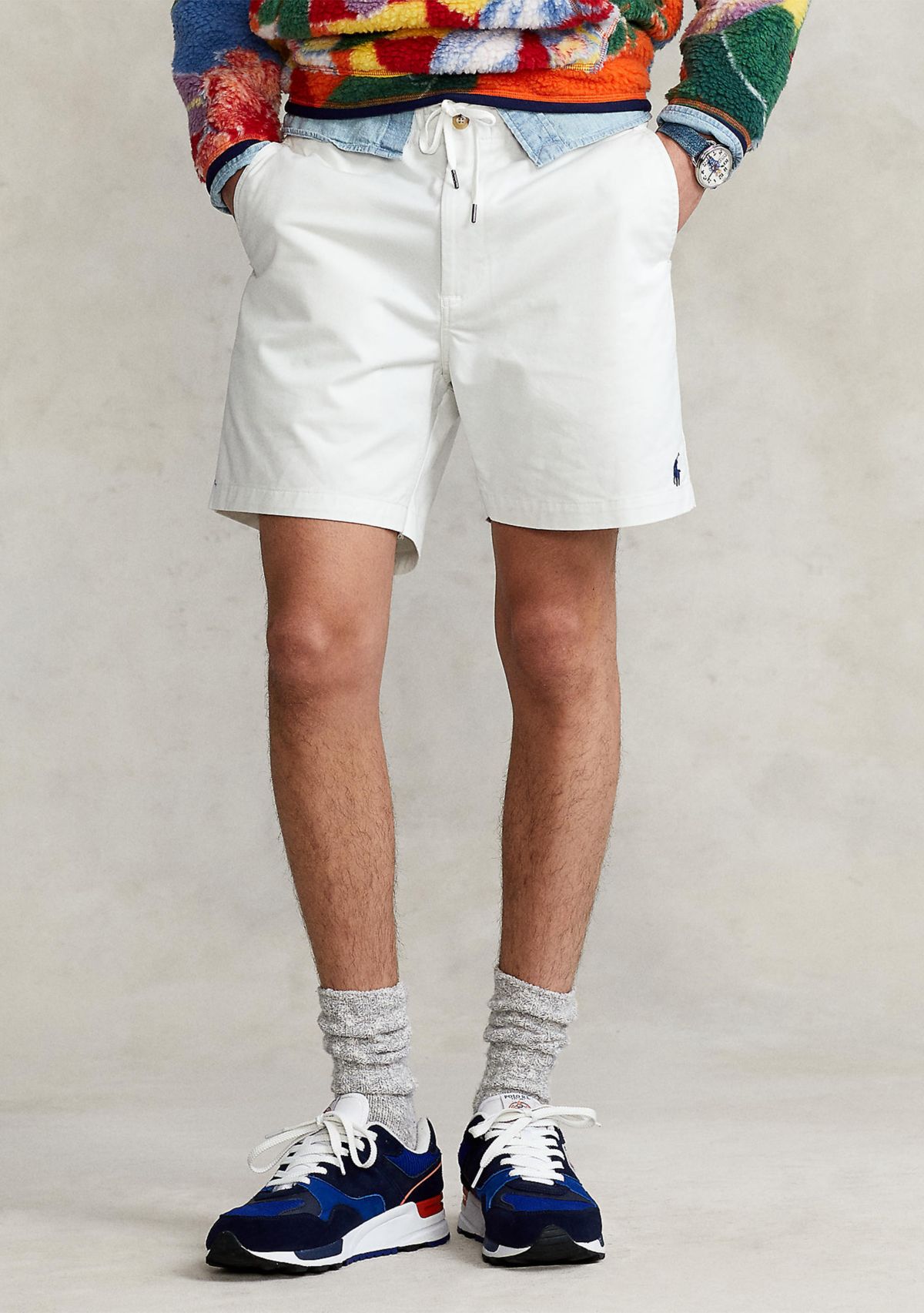 6 Inch Polo Prepster Stretch Twill Shorts