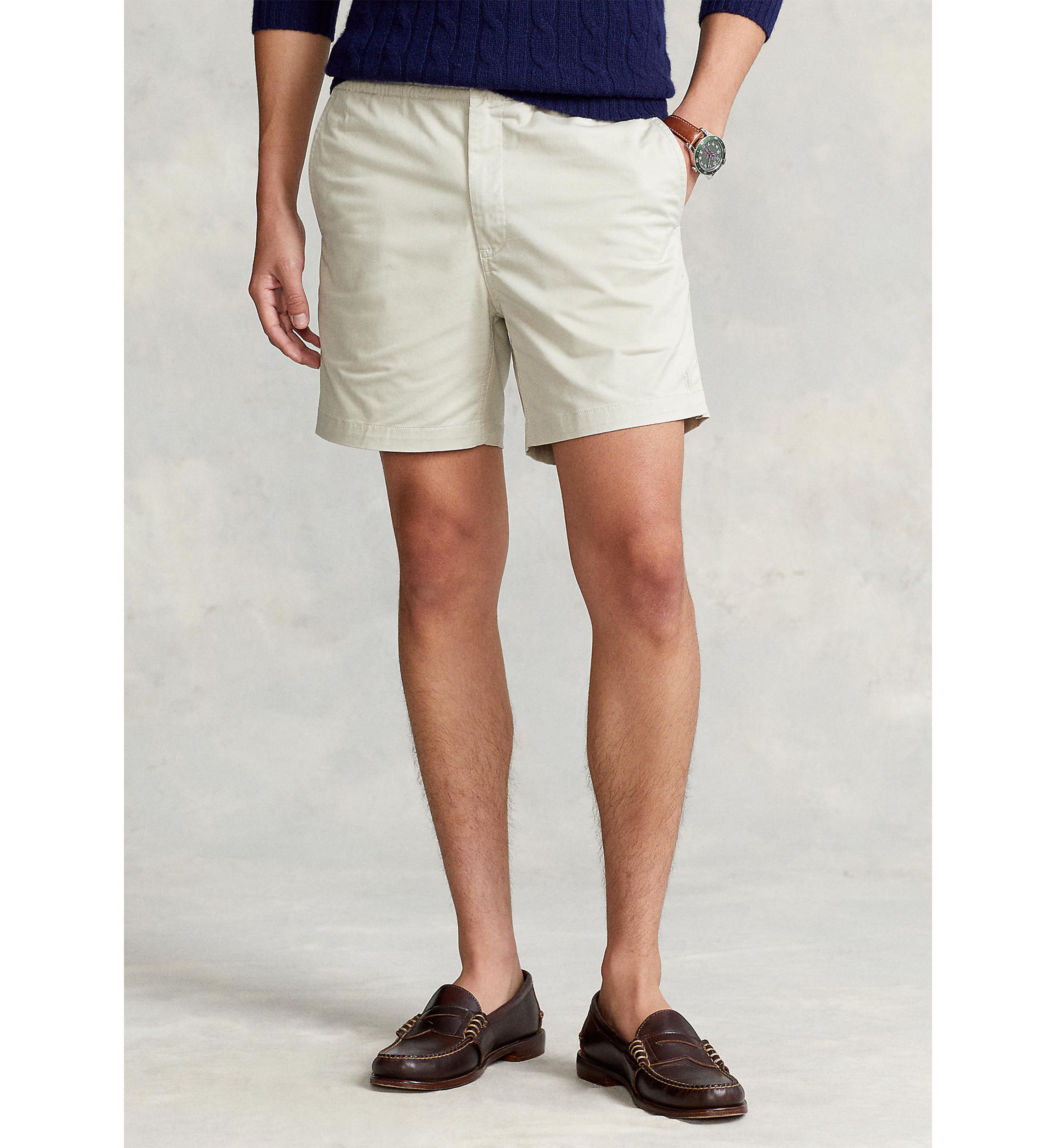 6 Inch Polo Prepster Stretch Twill Shorts