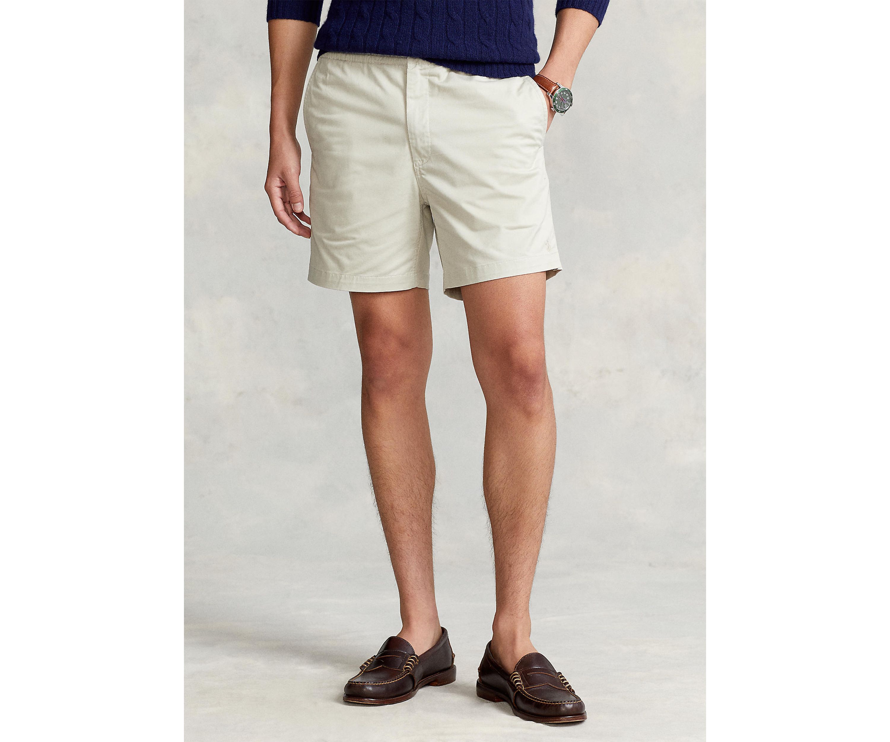 6 Inch Polo Prepster Stretch Twill Shorts