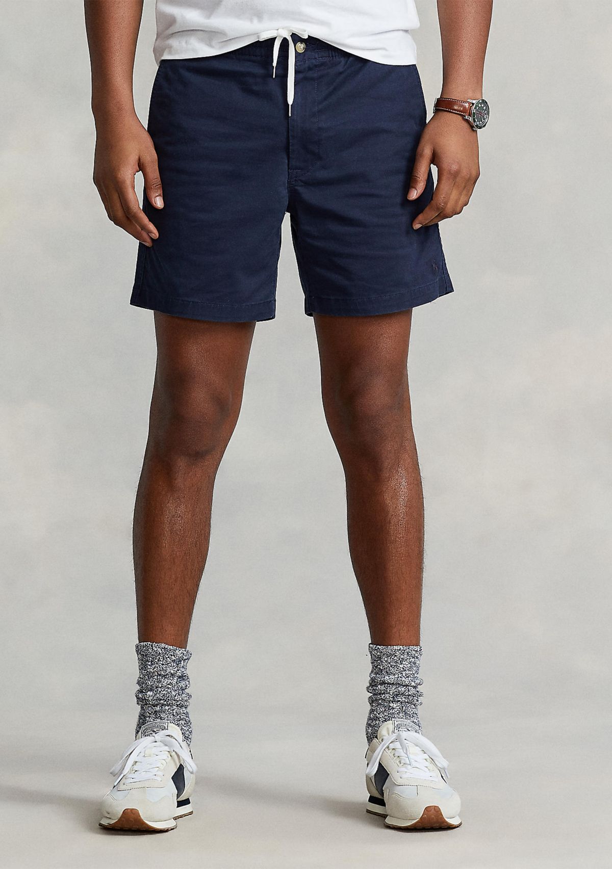6 Inch Polo Prepster Stretch Twill Shorts