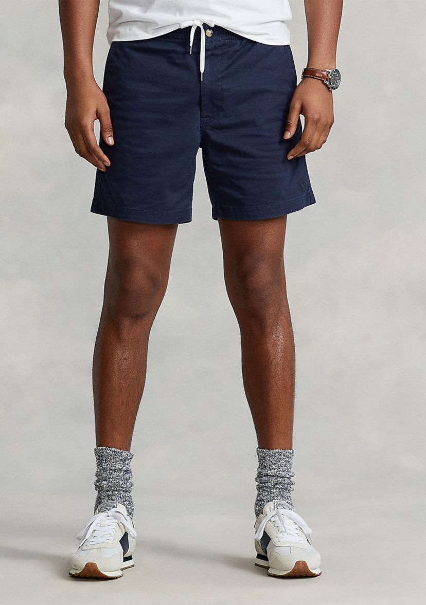 6 Inch Polo Prepster Stretch Twill Shorts