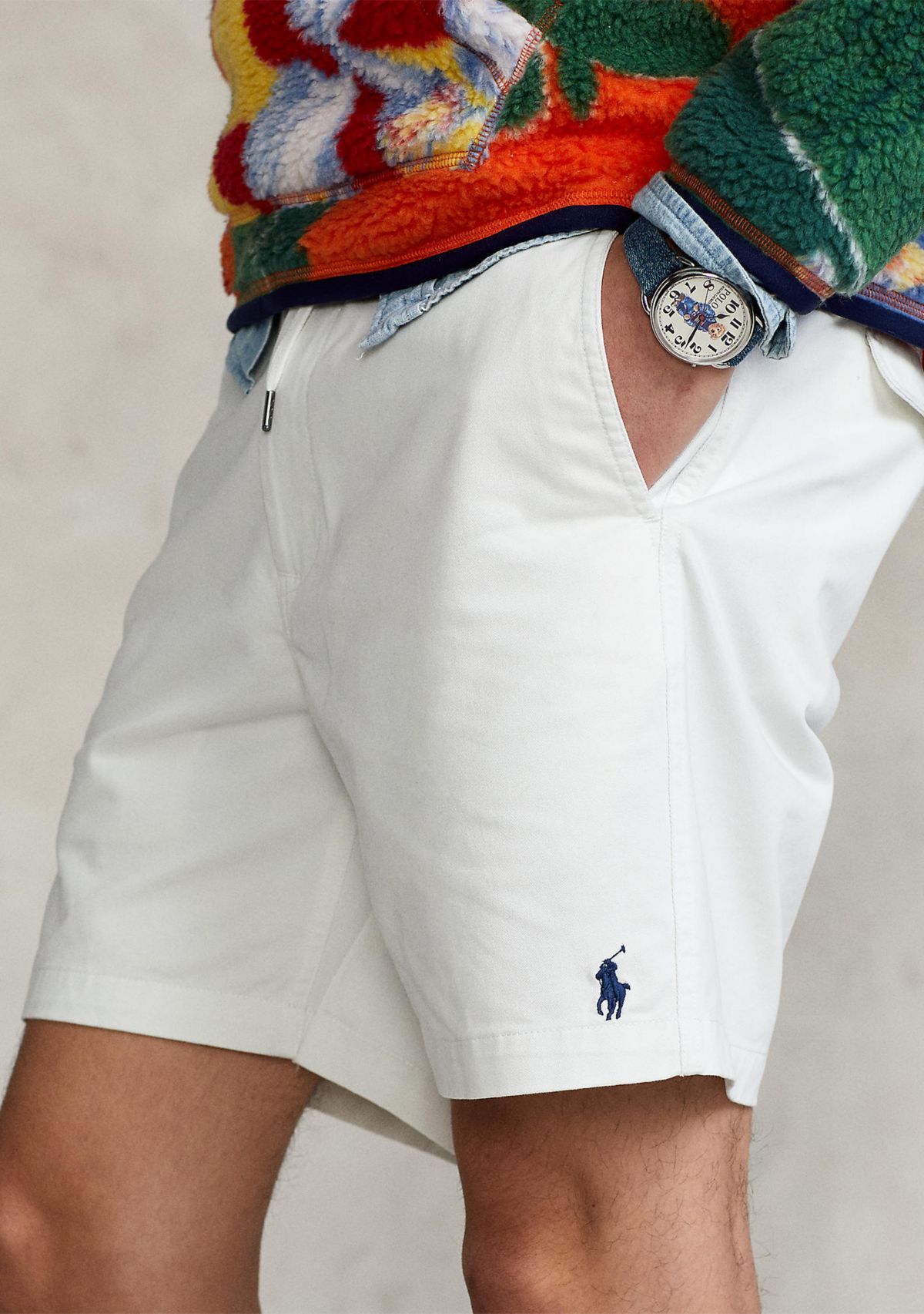 6 Inch Polo Prepster Stretch Twill Shorts