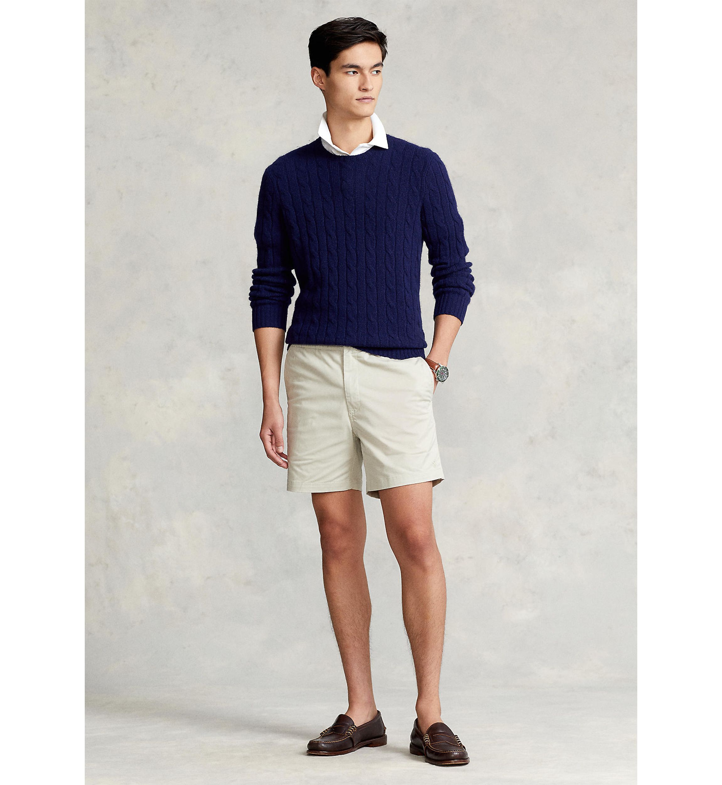 6 Inch Polo Prepster Stretch Twill Shorts