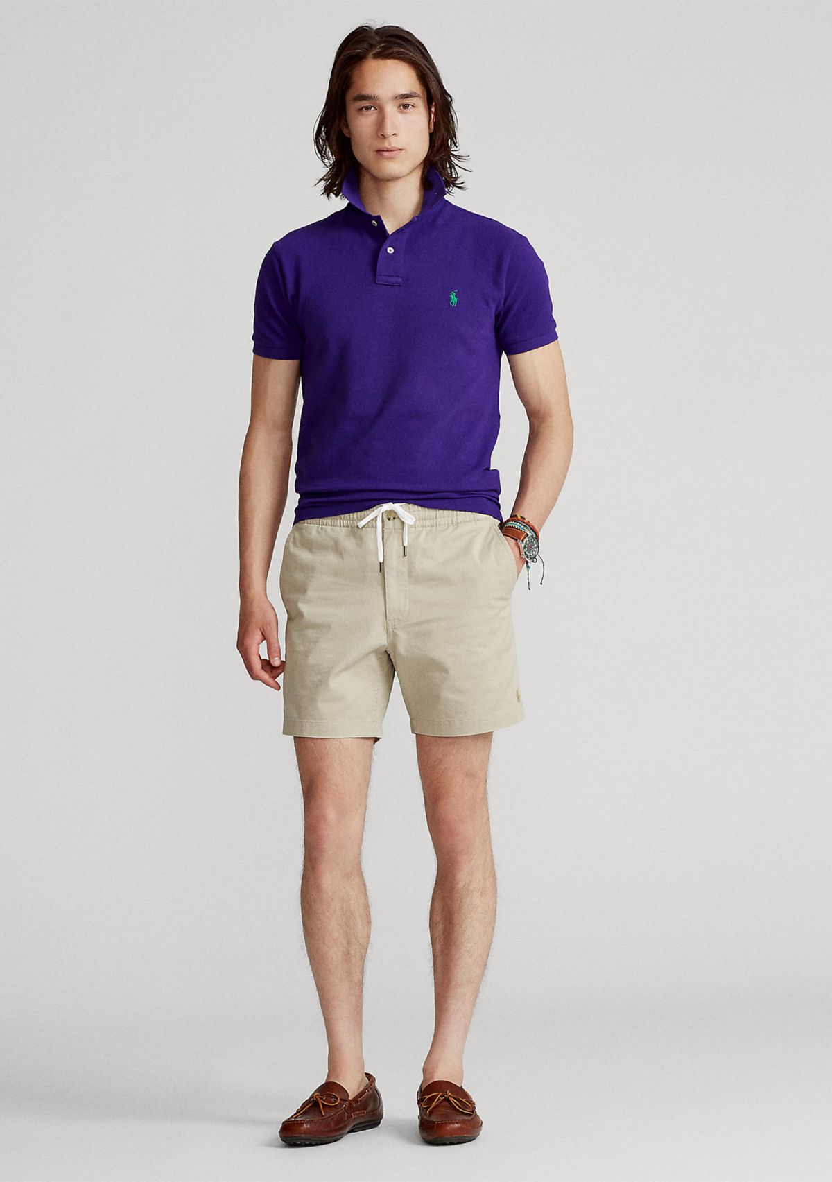 6 Inch Polo Prepster Stretch Twill Shorts