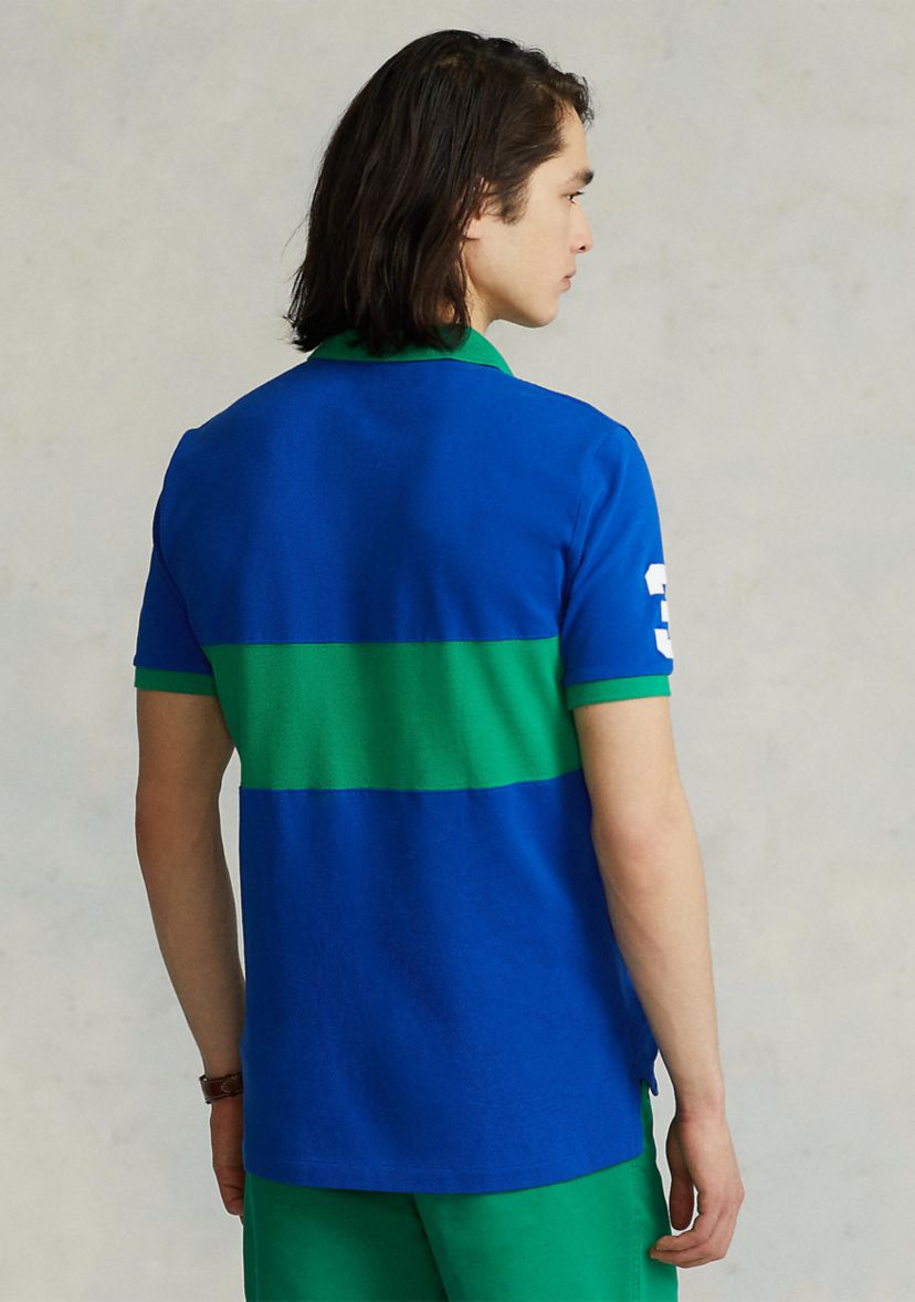 Classic Fit Big Pony Mesh Polo Shirt