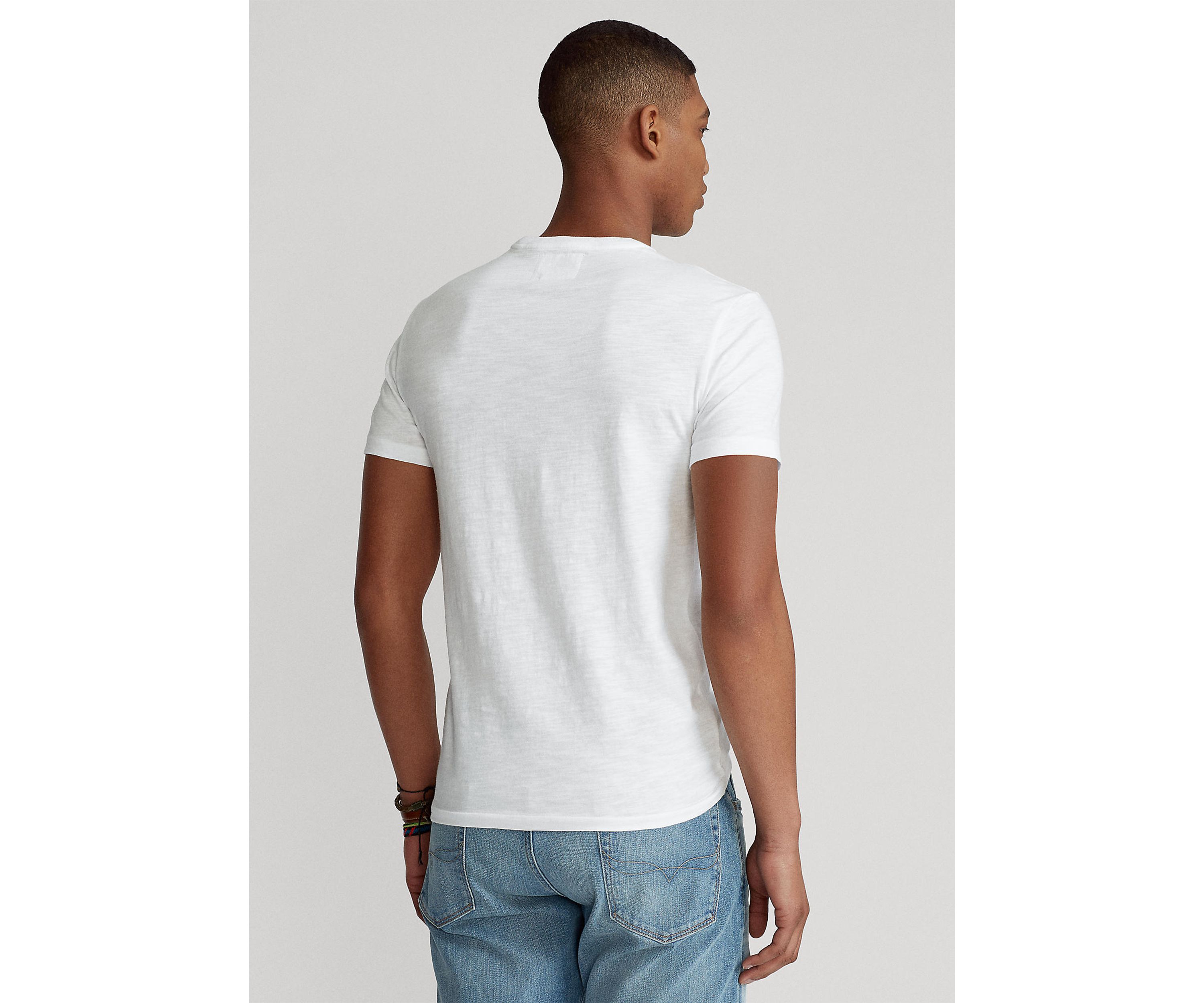 Custom Slim Fit Jersey Pocket T-Shirt