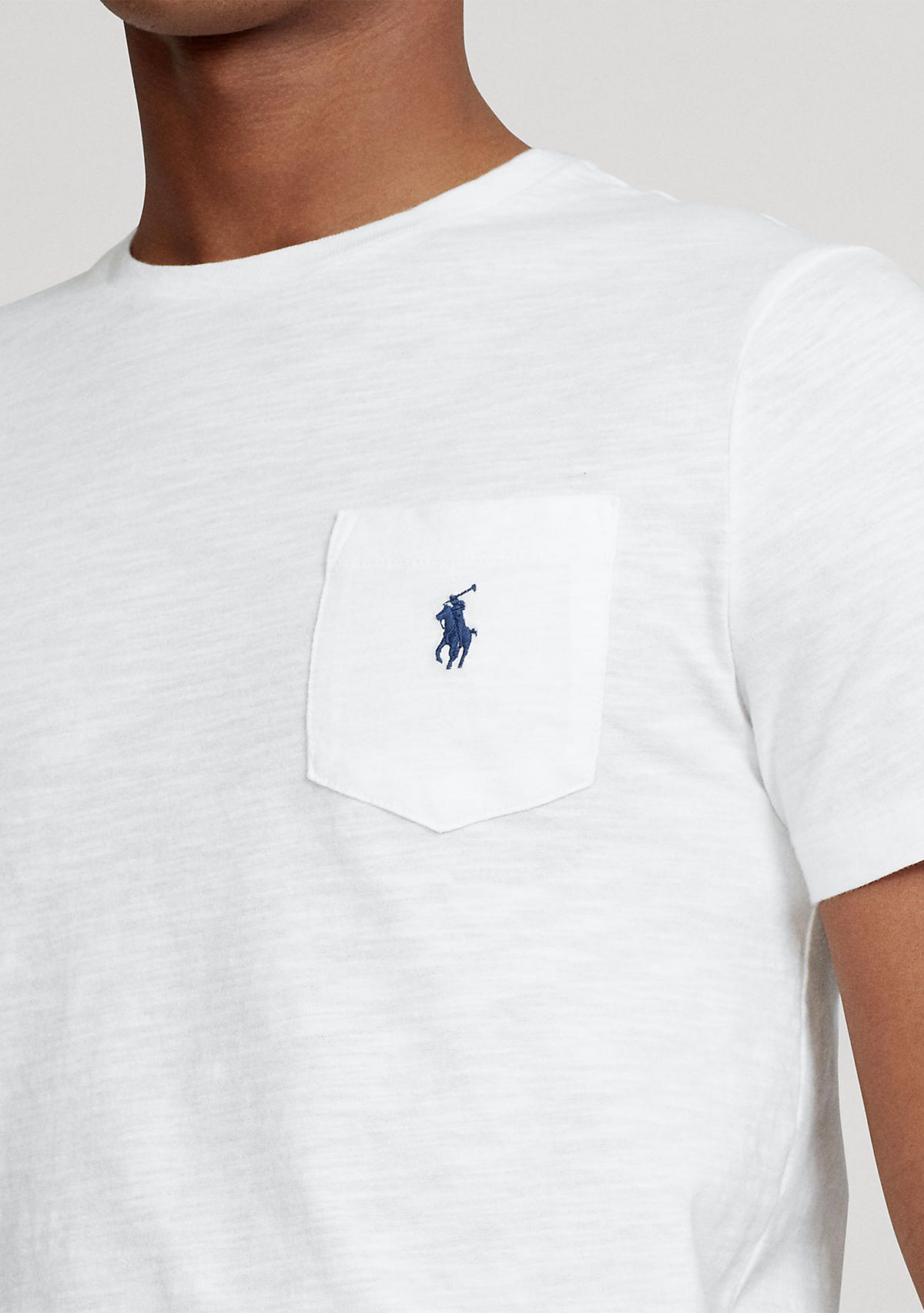 Custom Slim Fit Jersey Pocket T-Shirt