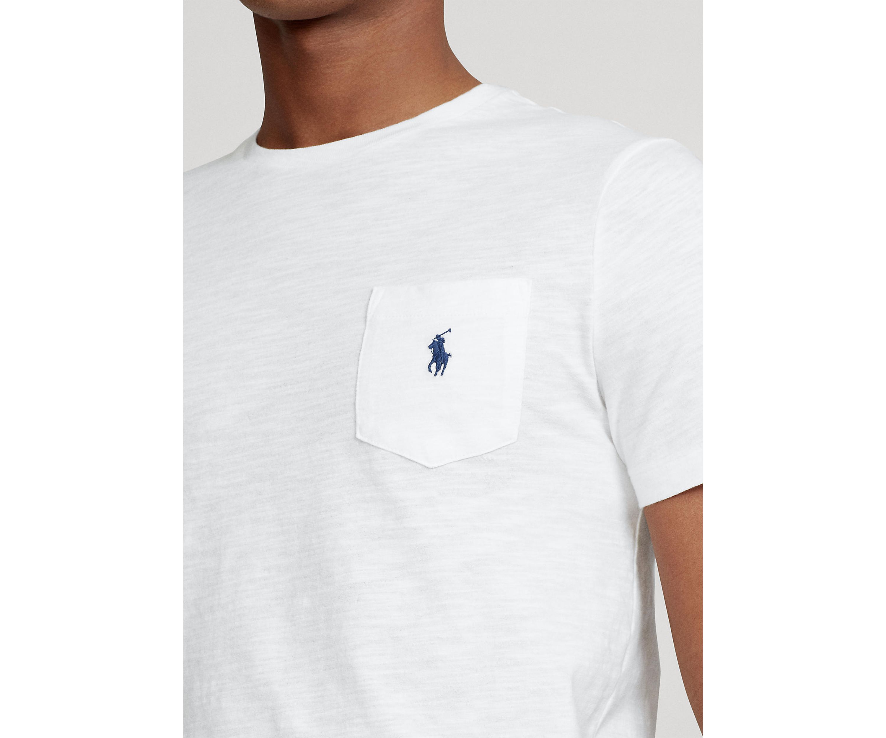 Custom Slim Fit Jersey Pocket T-Shirt