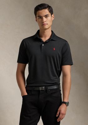 Polo Ralph Lauren Men's Classic Fit Performance Polo Shirt, Black, Small