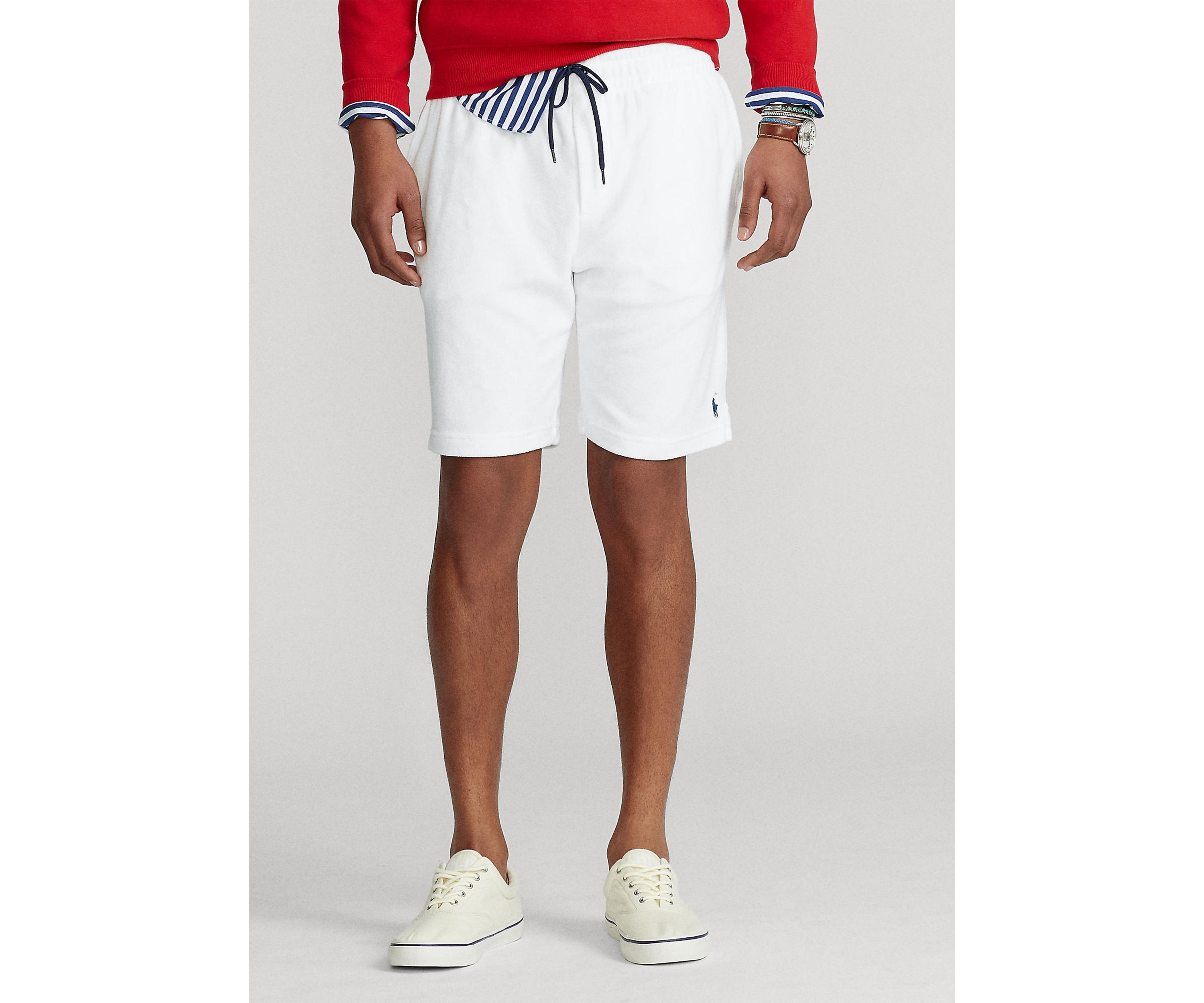 Terry Drawstring Shorts 