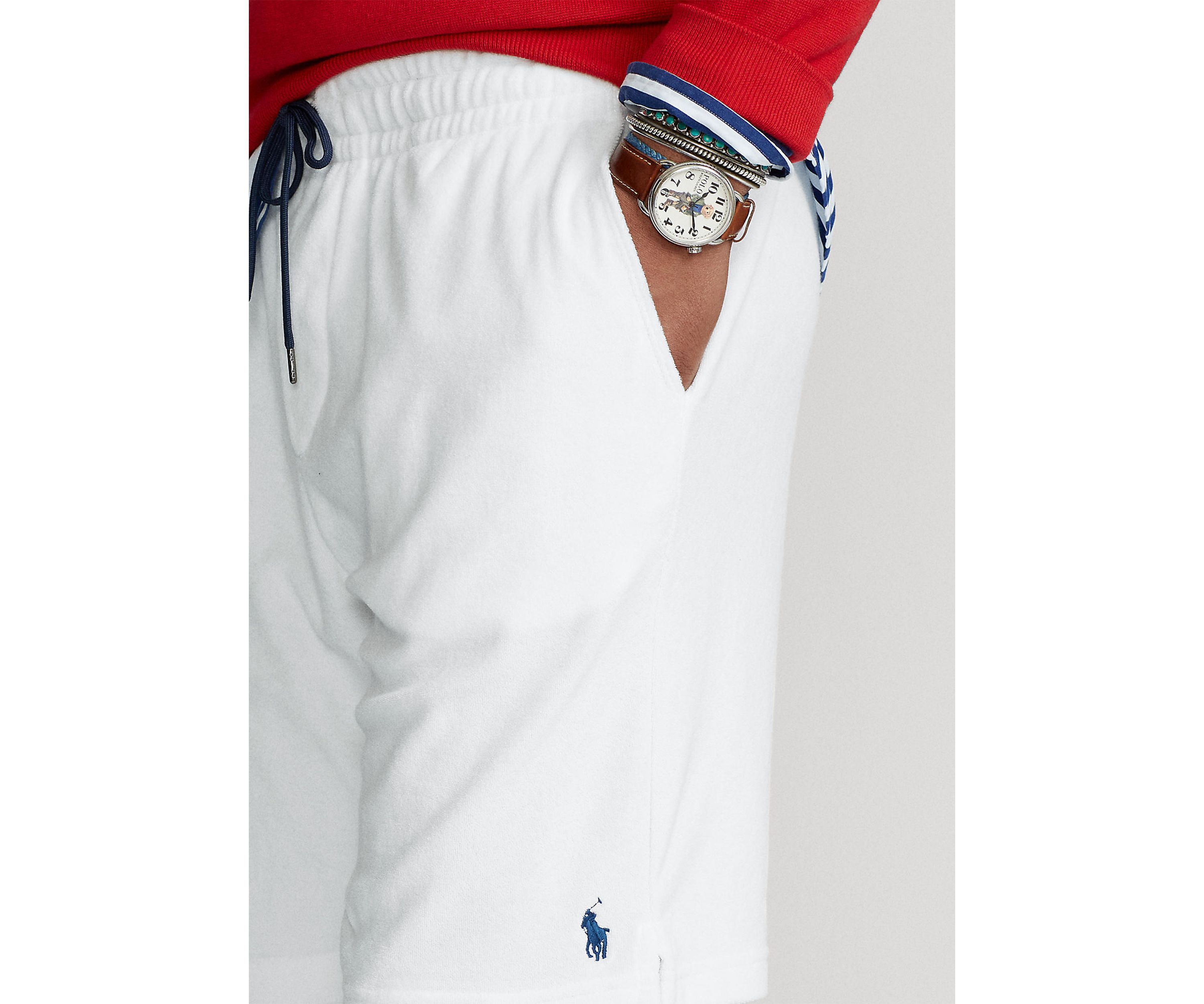 Terry Drawstring Shorts 