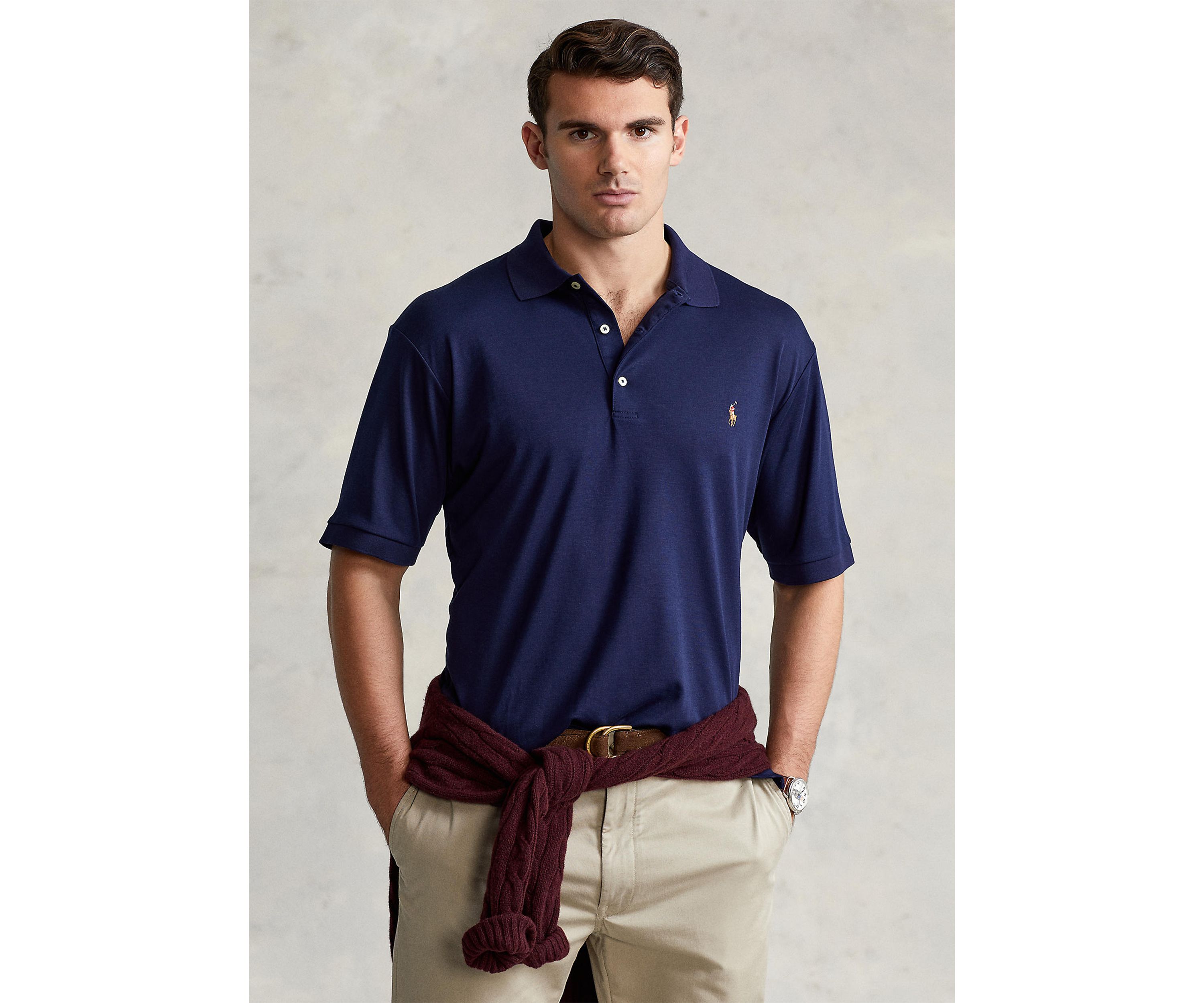 Big & Tall Classic Fit Soft Cotton Polo