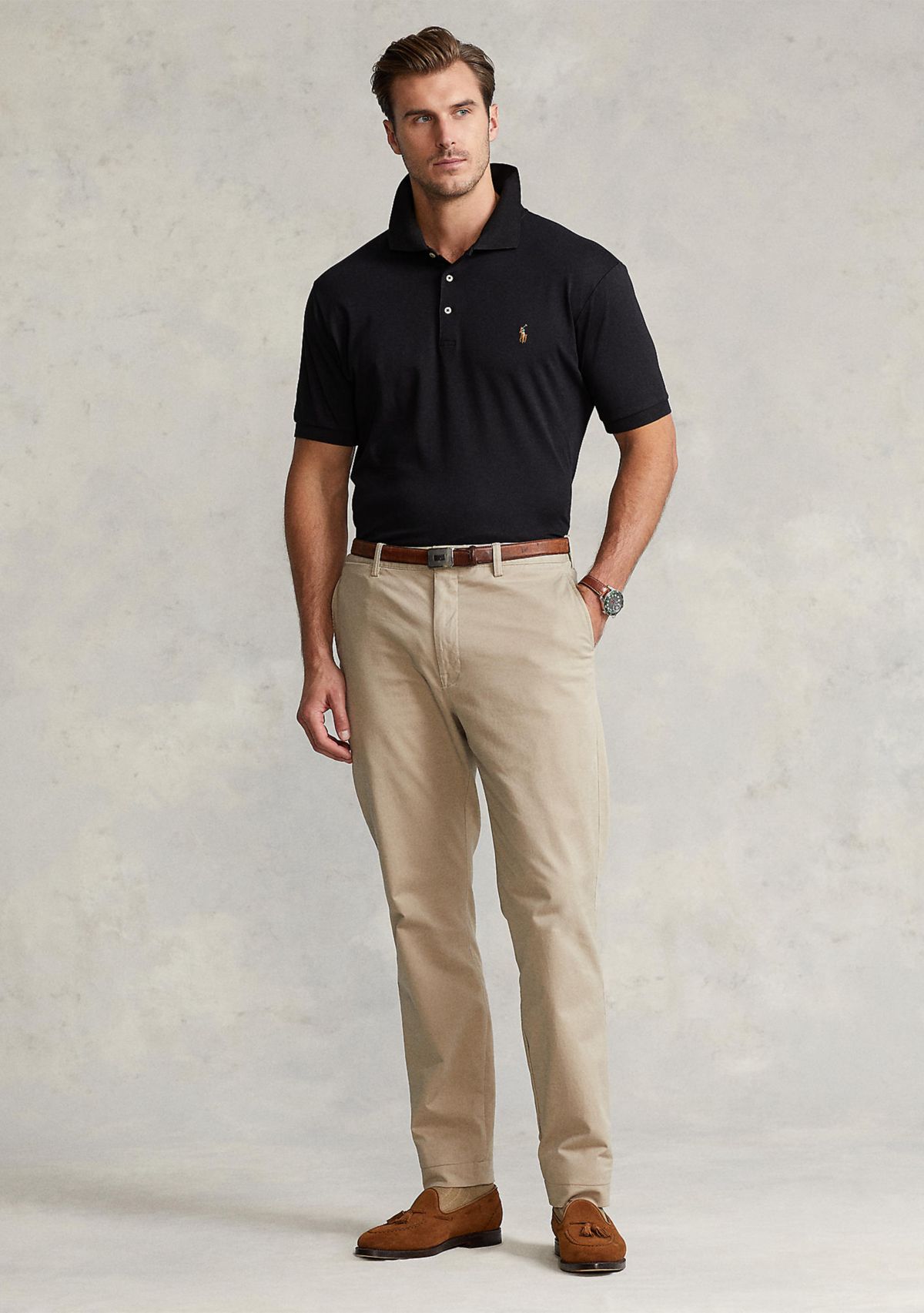 Big & Tall Classic Fit Soft Cotton Polo Shirt