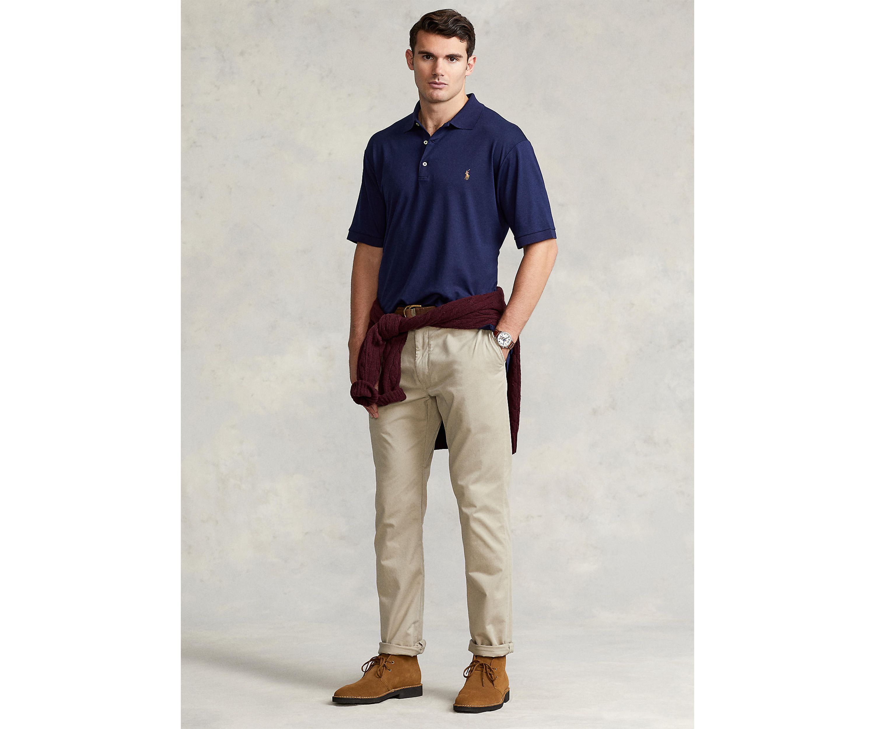 Big & Tall Classic Fit Soft Cotton Polo