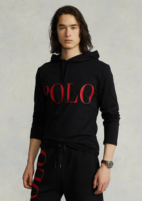 Polo Ralph Lauren Logo Jersey Hooded T-Shirt