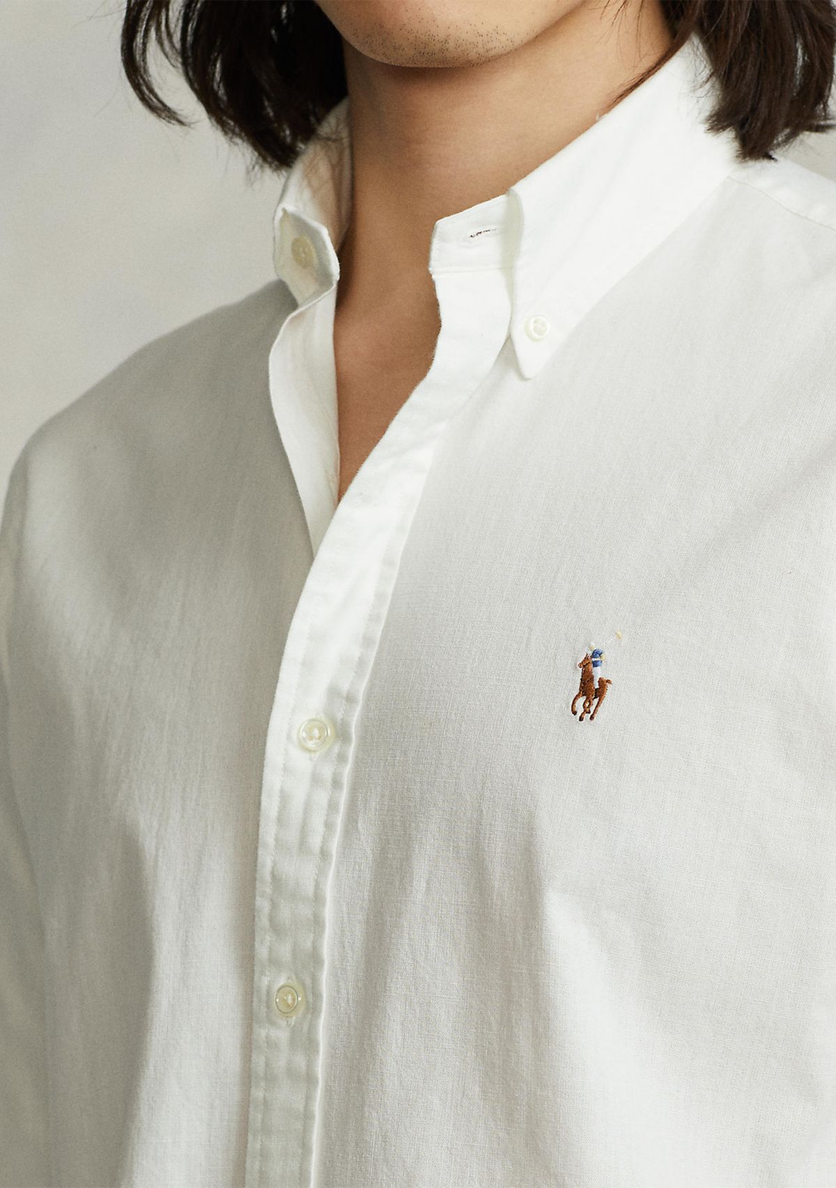 Classic Fit Chambray Shirt