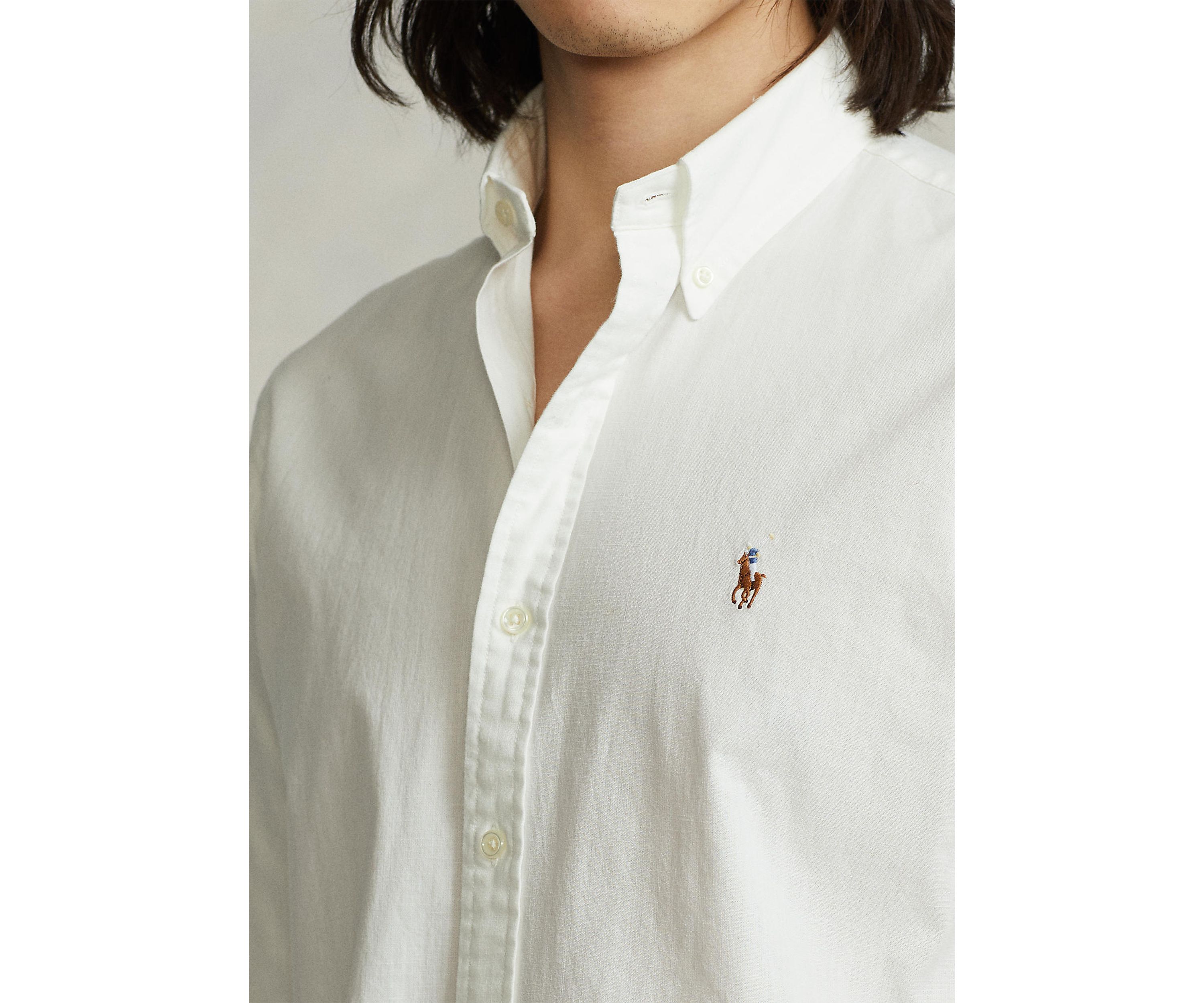 Classic Fit Chambray Shirt
