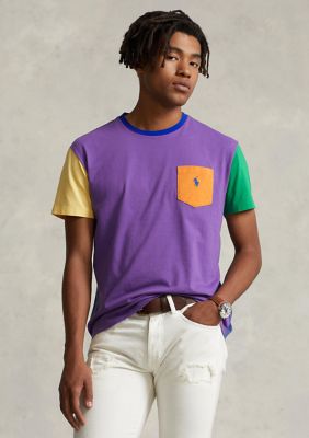 Polo by Ralph Lauren, Shirts, Polo Ralph Lauren Polo Shirt Multi Colored  M Custom Slim Fit