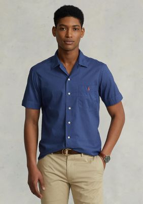 Polo Ralph Lauren Solid Linen Short-Sleeve Woven Shirt