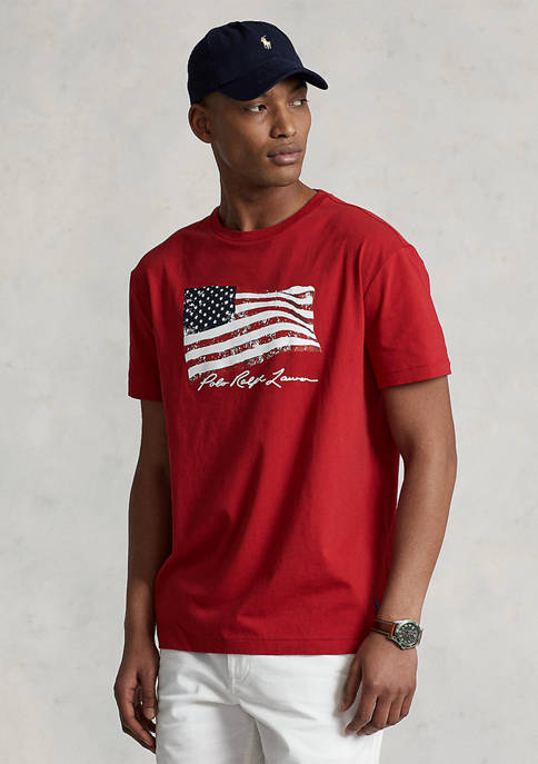 Polo Ralph Lauren Classic Fit American Flag Graphic