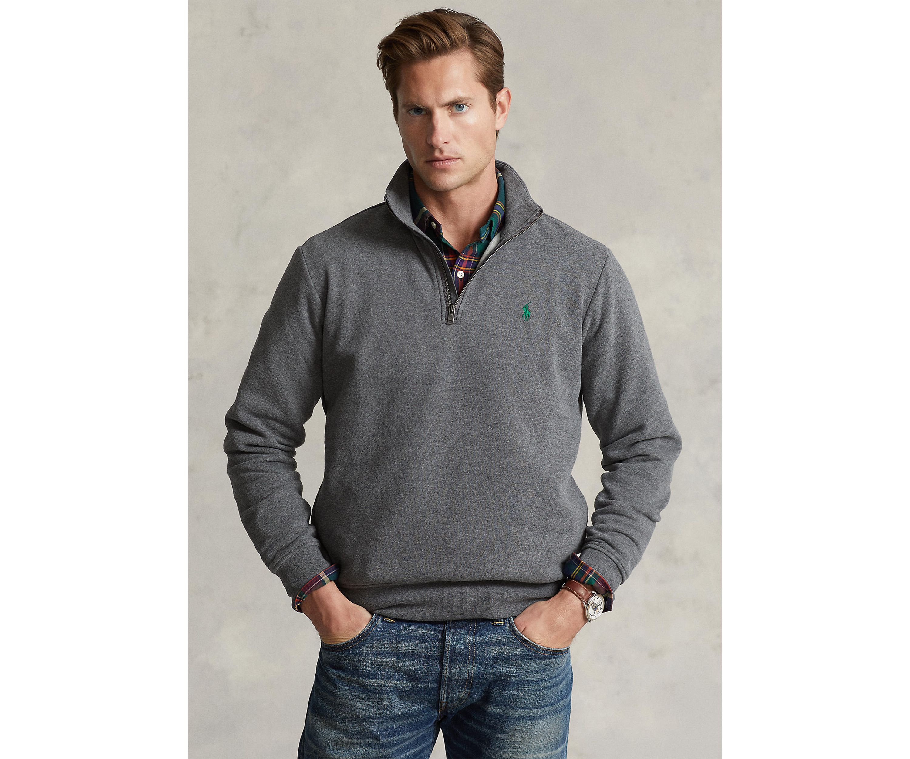 The RL Fleece Quarter-Zip Sweatshirt
