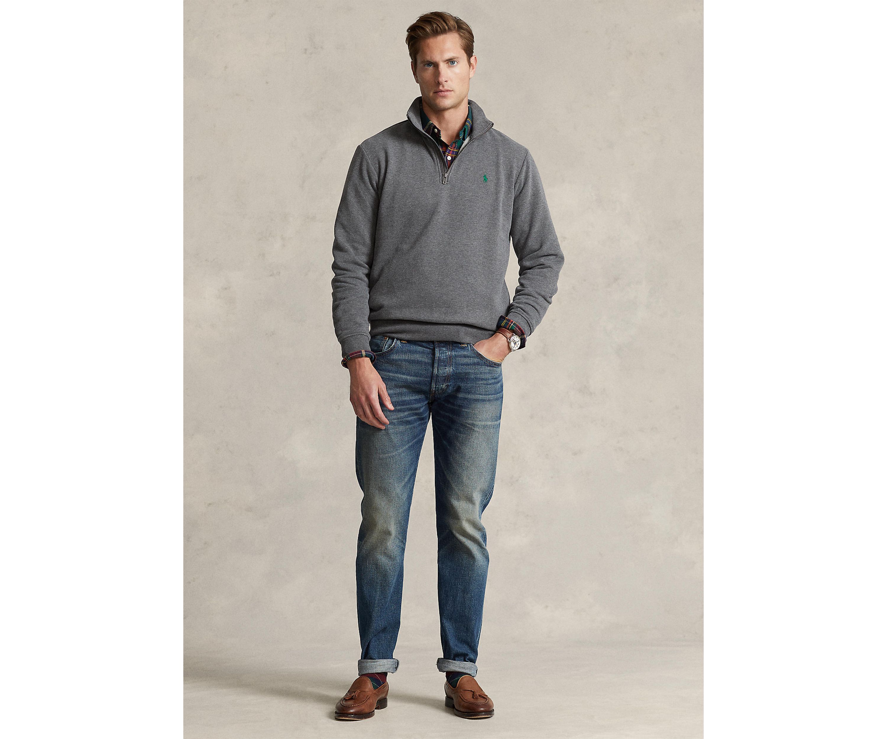 The RL Fleece Quarter-Zip Sweatshirt