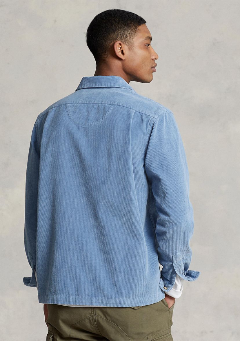 Classic Fit Corduroy Camp Shirt