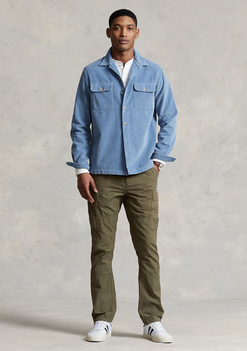 Classic Fit Corduroy Camp Shirt