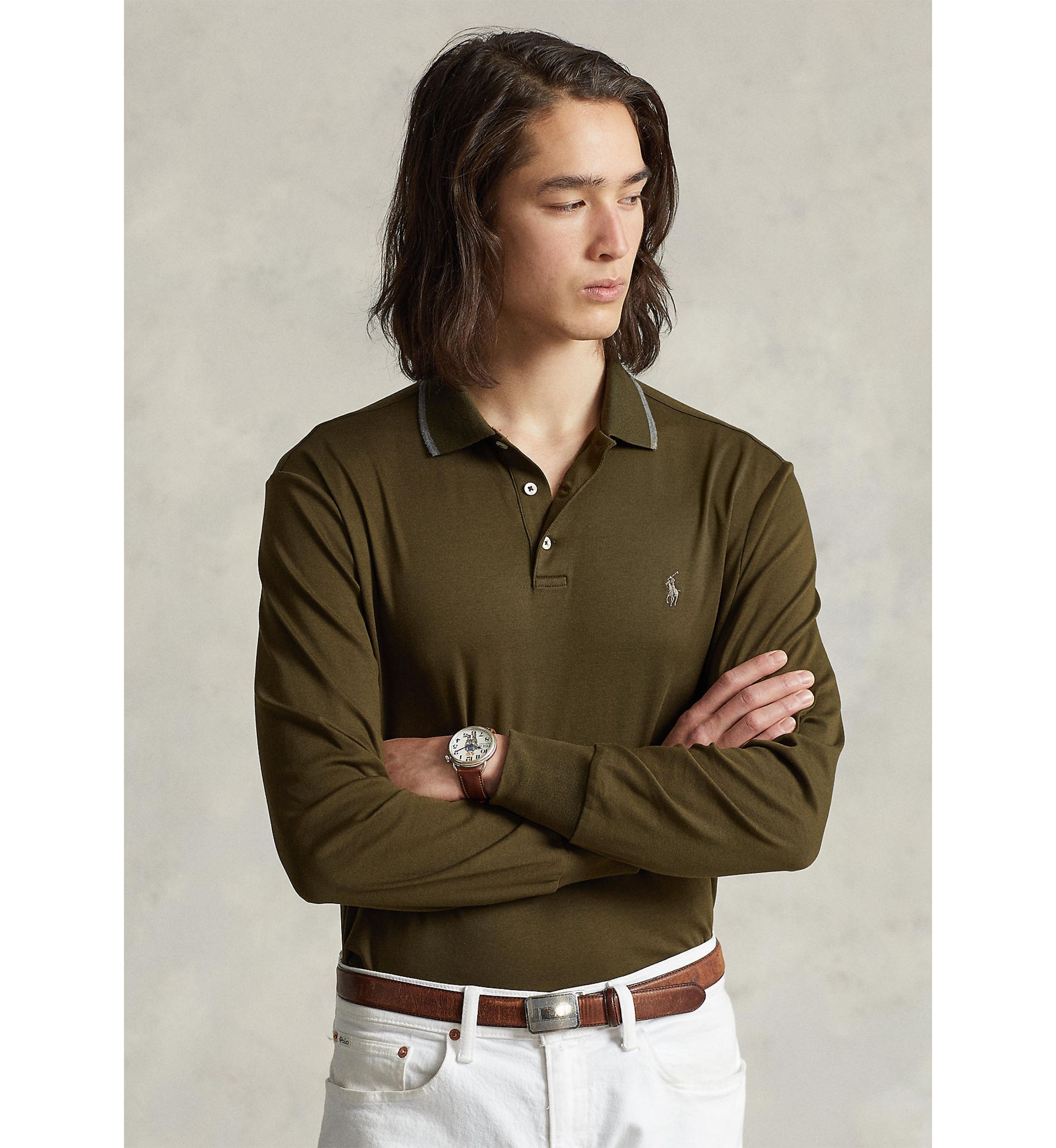 Classic Fit Soft Cotton Polo Shirt