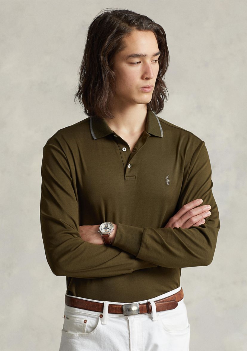 Classic Fit Soft Cotton Polo Shirt