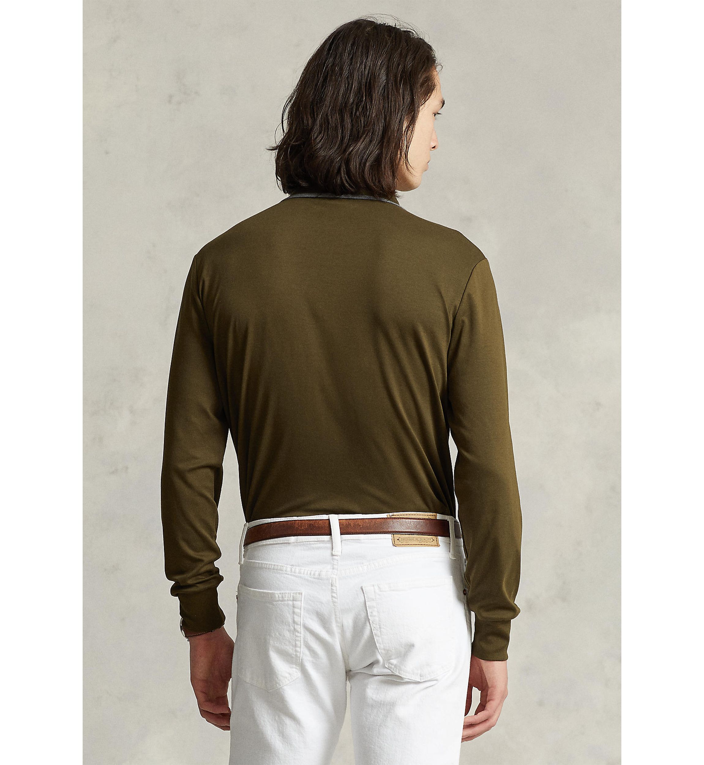 Classic Fit Soft Cotton Polo Shirt