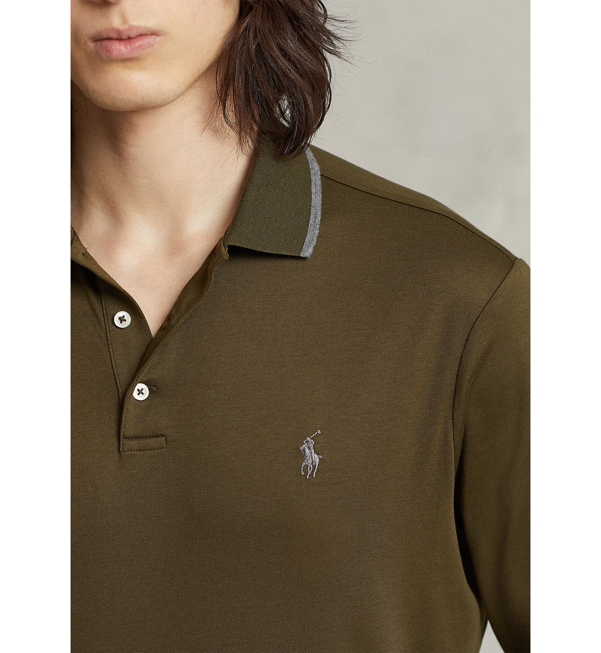Classic Fit Soft Cotton Polo Shirt