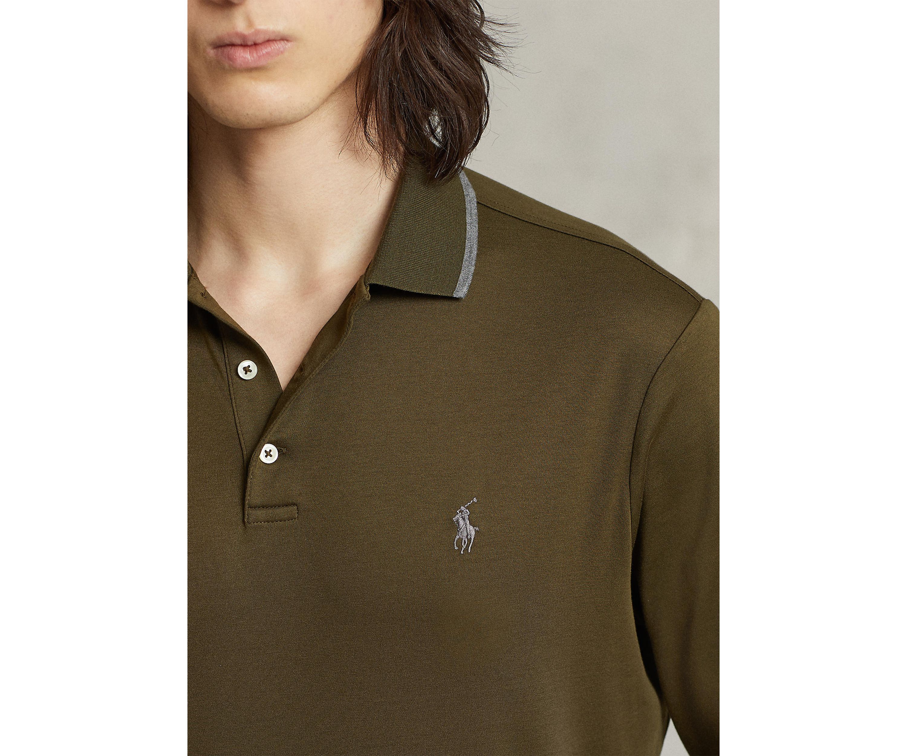 Classic Fit Soft Cotton Polo Shirt