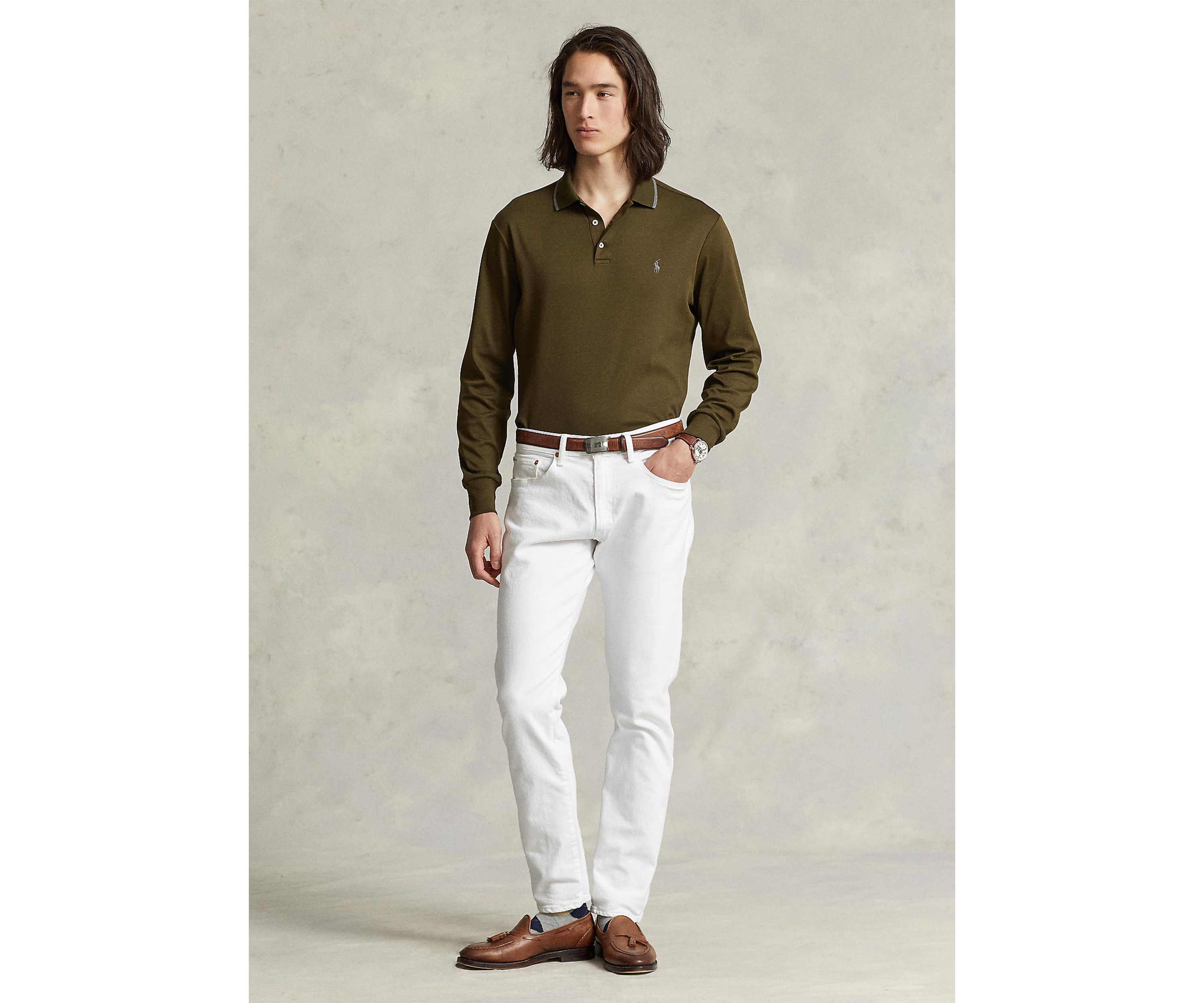 Classic Fit Soft Cotton Polo Shirt