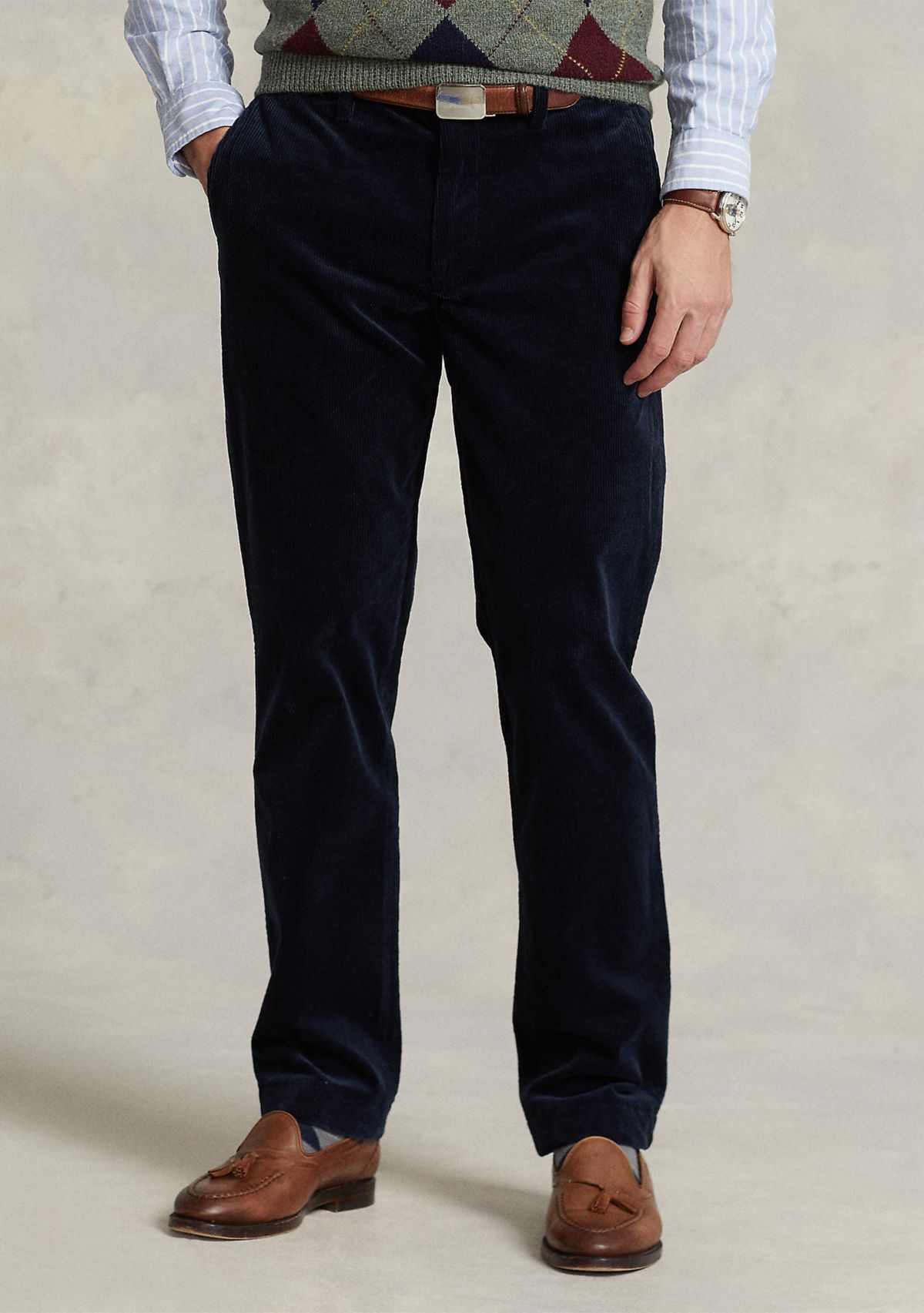 Stretch Classic Fit Corduroy Pants