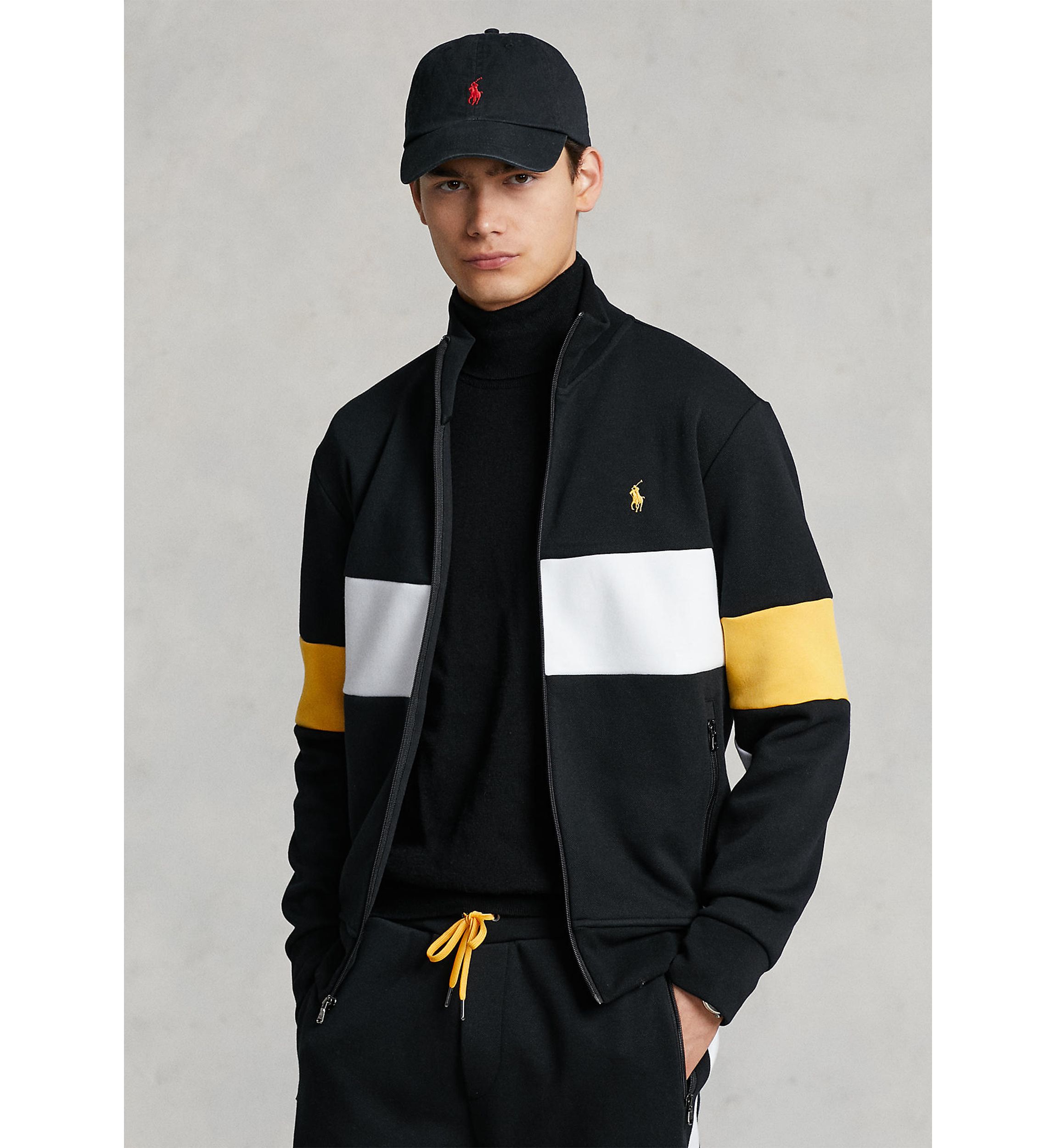 Double-Knit Track Jacket