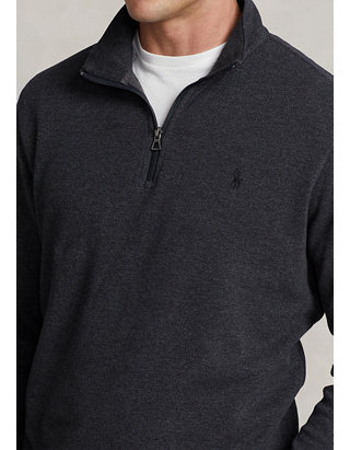 Tak for din hjælp Optimal Jeg er stolt Polo Ralph Lauren Jersey Quarter Zip Pullover Jacket | belk