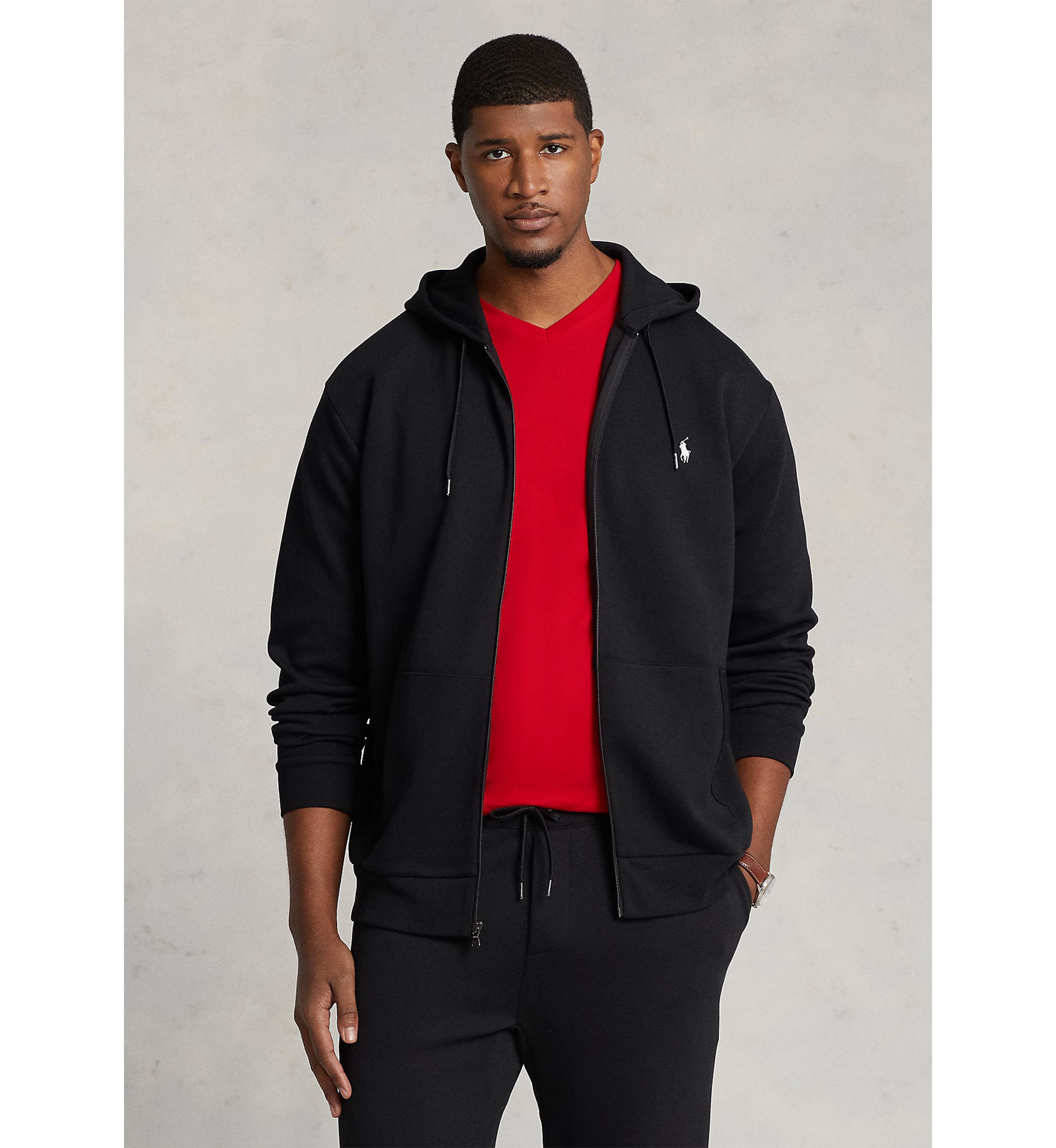 Big & Tall Double Knit Full Zip Hoodie
