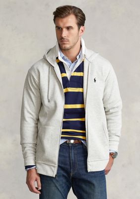 Polo Ralph Lauren Men's Big & Tall Double Knit Full Zip Hoodie, 3XLT