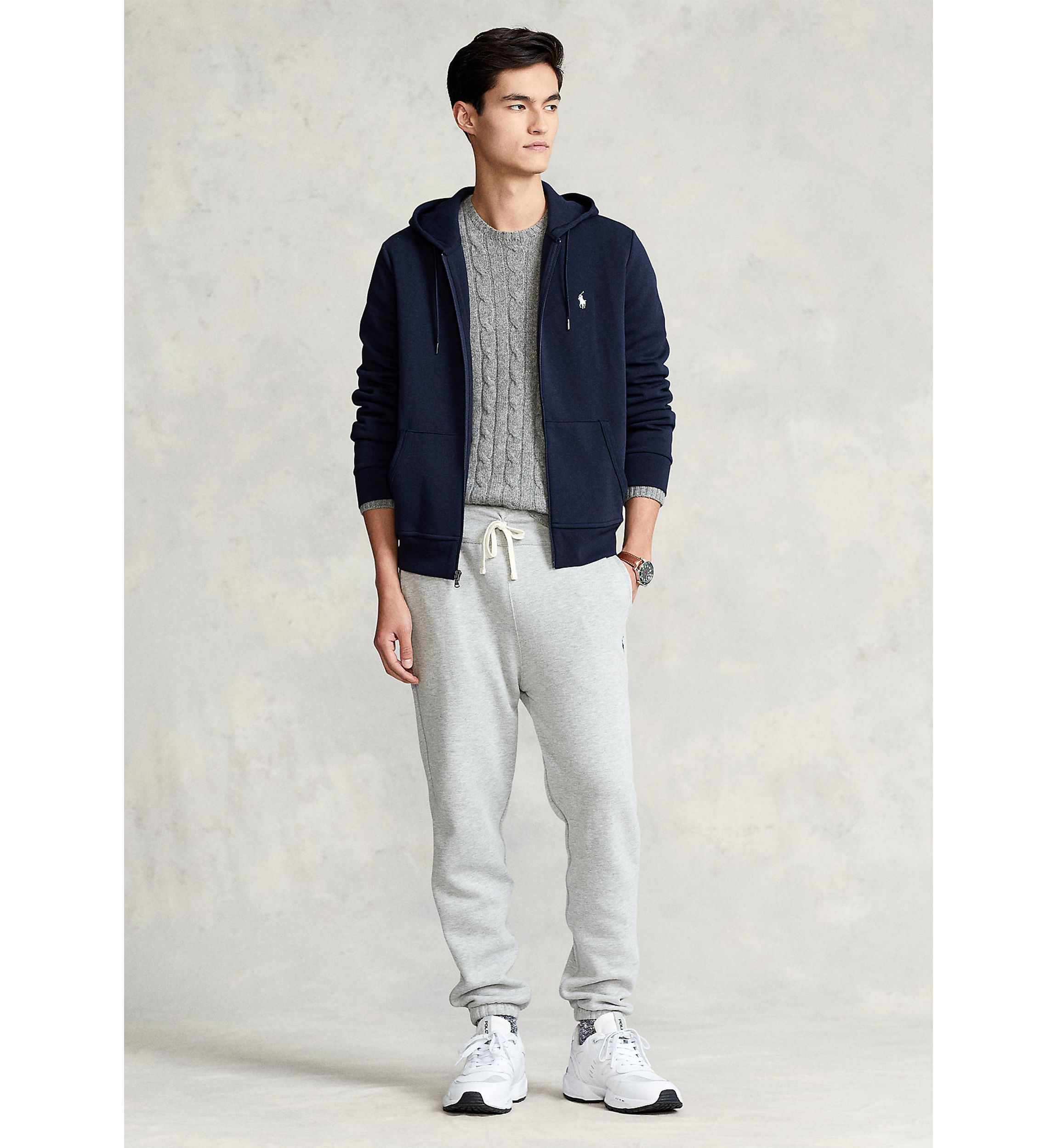 Double Knit Full Zip Hoodie